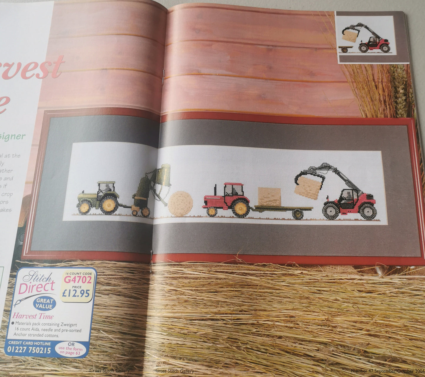 CROSS STITCH GALLERY MAGAZINE INCLUDING P&P TO UK SALE ON 2 ITMES PLUS ACROSS MY SHOP CODE 355