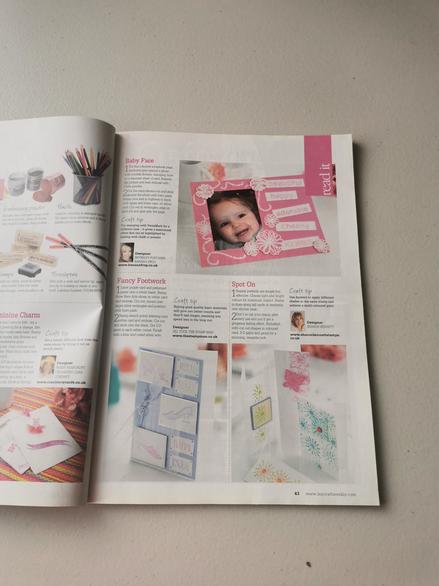 ART AND CRAFT MAGAZINES INCLUDING P&P TO UK  CODE 13