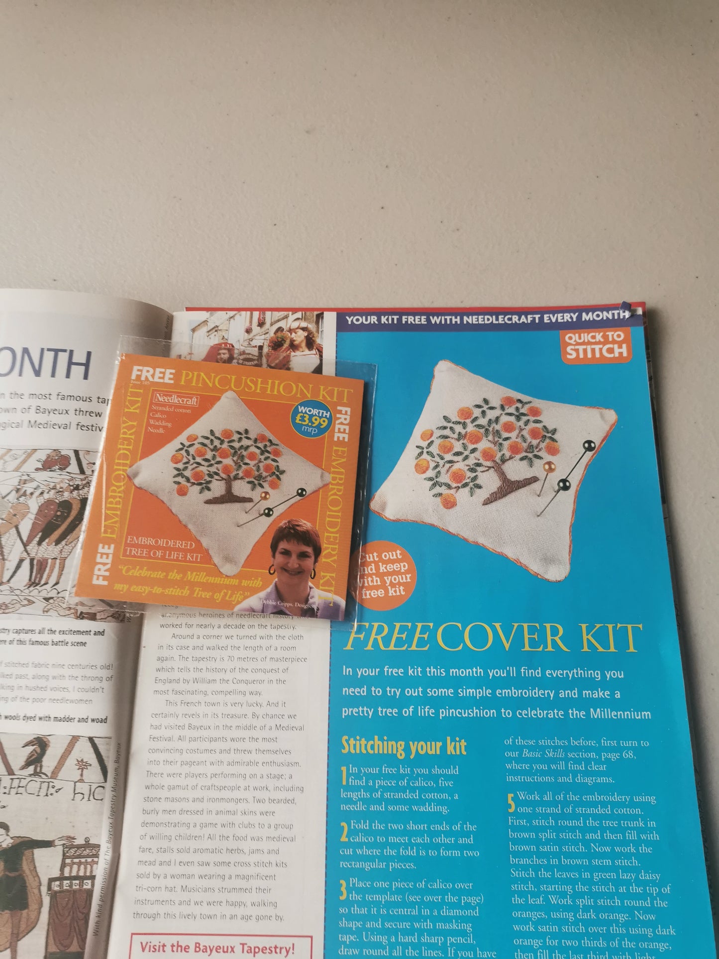 ART AND CRAFT MAGAZINES INCLUDING P&P TO UK  CODE 161