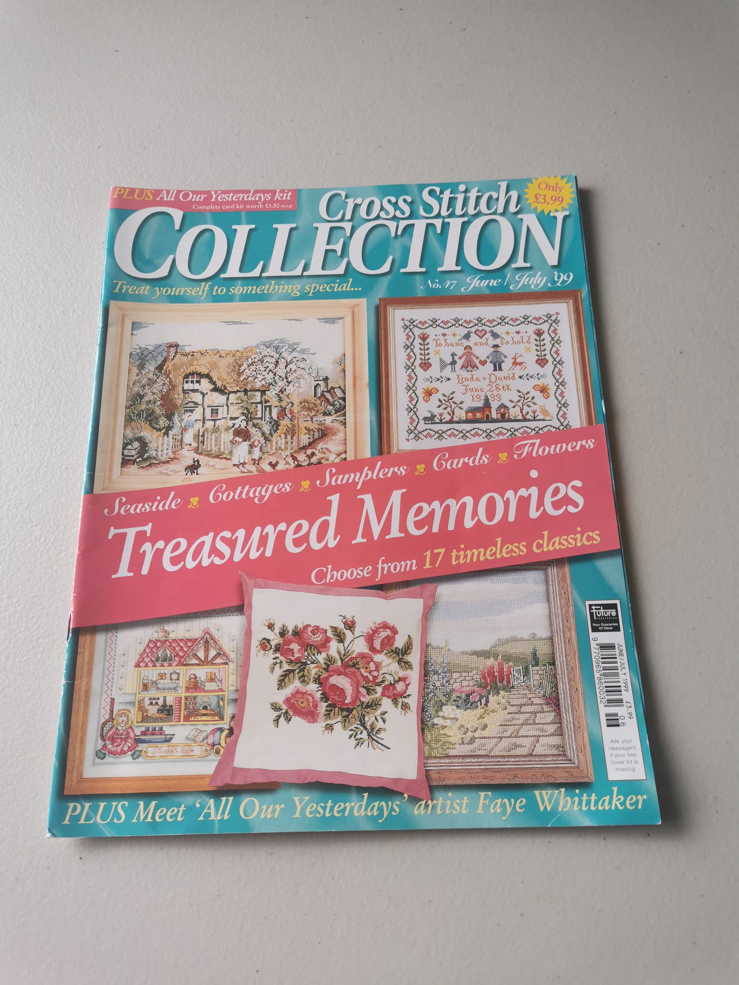 CROSS STITCH MAGAZINE INCLUDING P&P TO UK CODE, 346