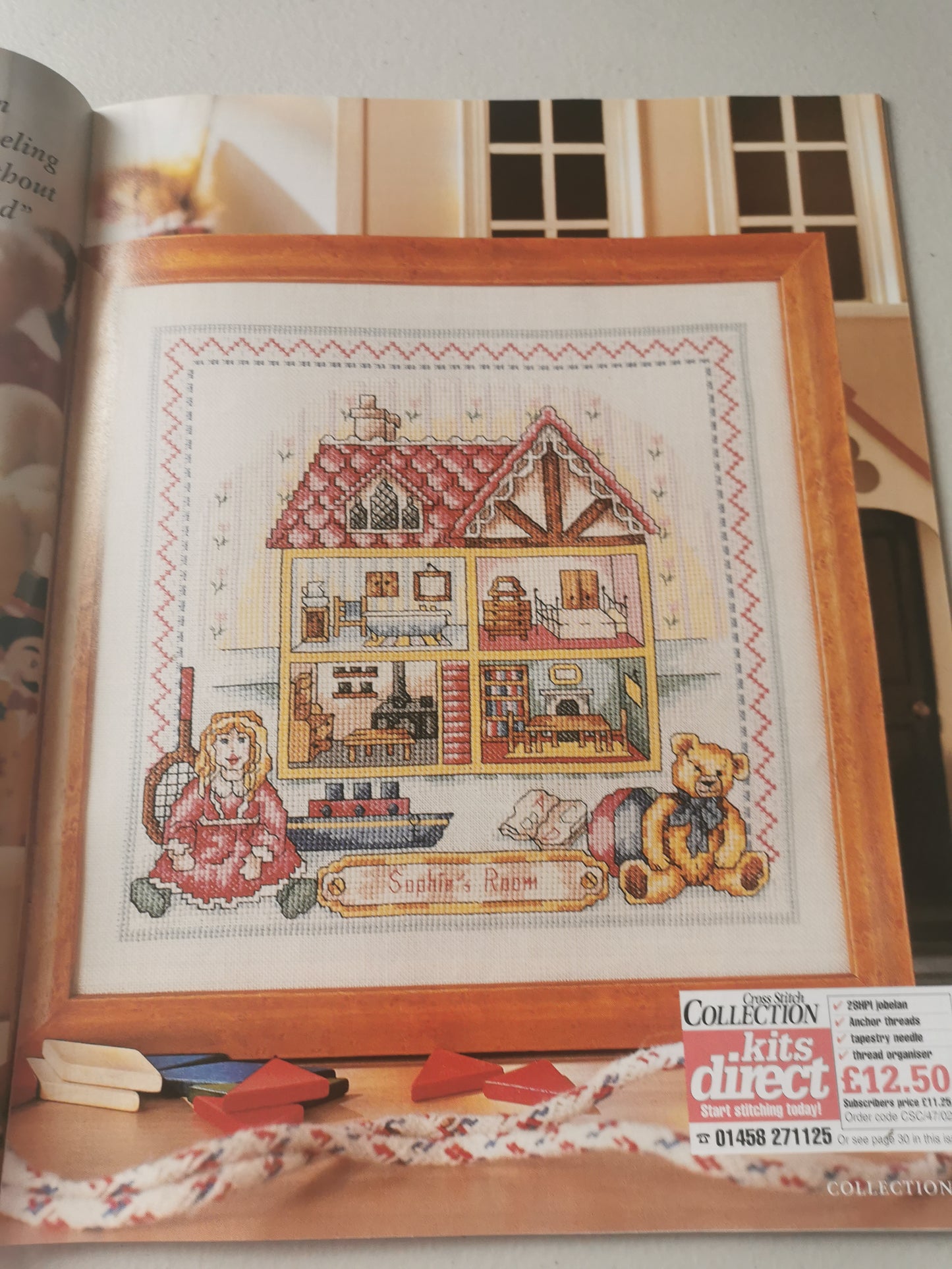 CROSS STITCH MAGAZINE INCLUDING P&P TO UK CODE, 346