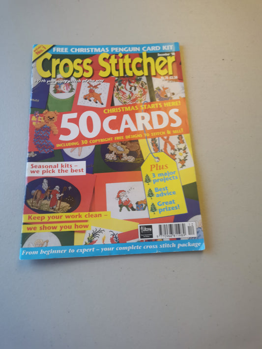 CROSS STITCH MAGAZINE INCLUDING P&P TO UK CODE 29