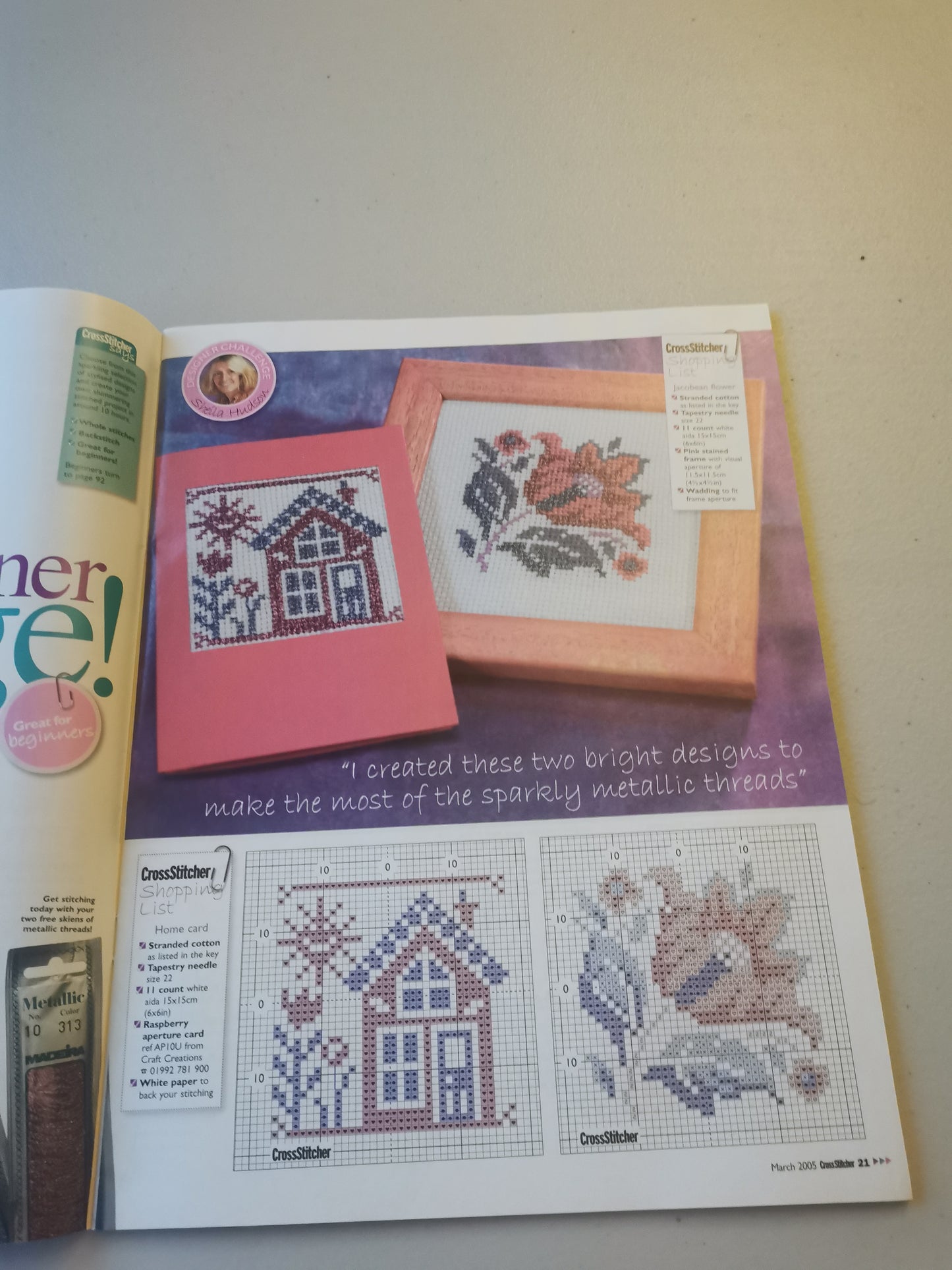 CROSS STITCH MAGAZINE INCLUDING P&P TO UK CODE 28