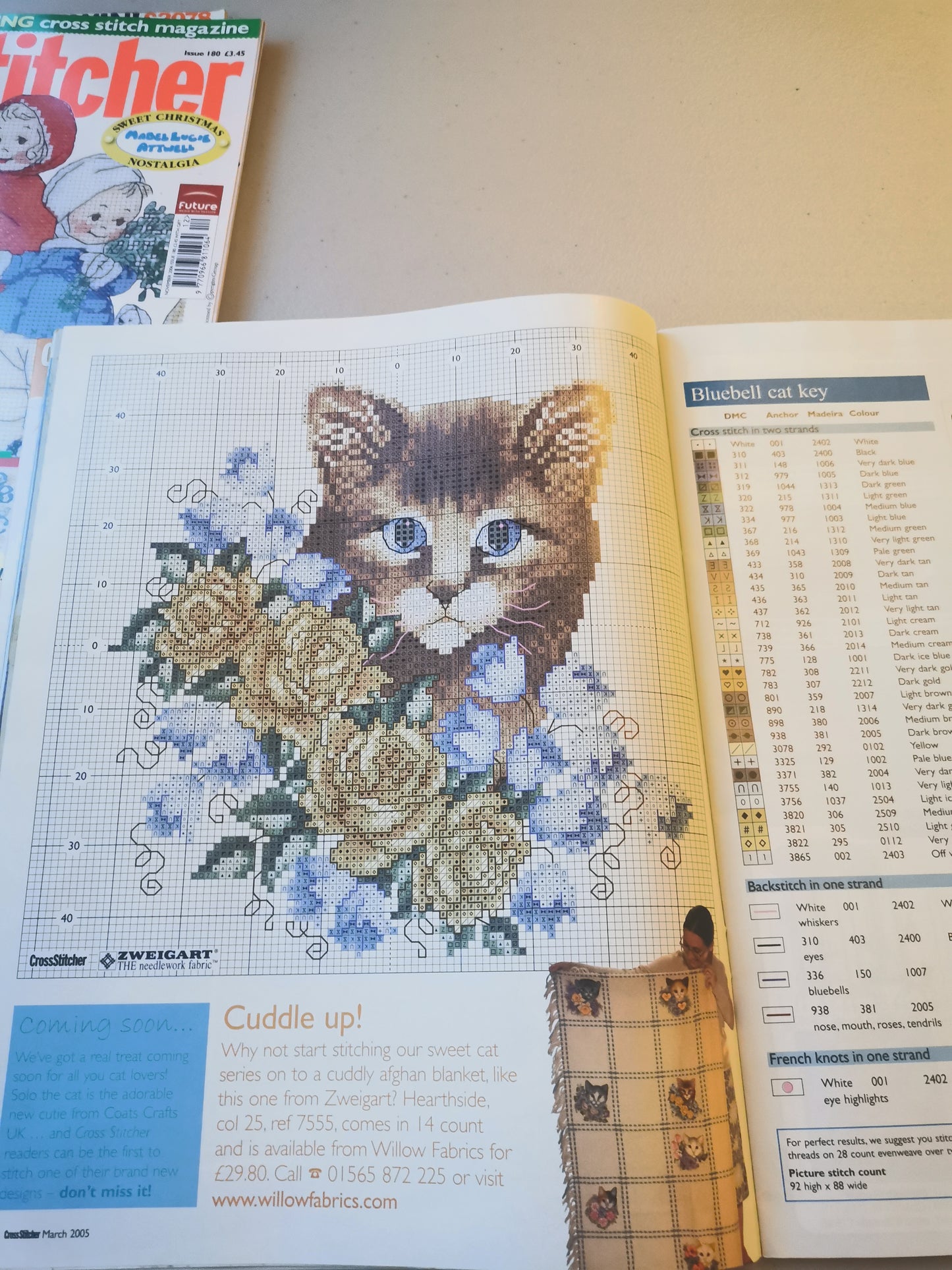 CROSS STITCH MAGAZINE INCLUDING P&P TO UK CODE 28