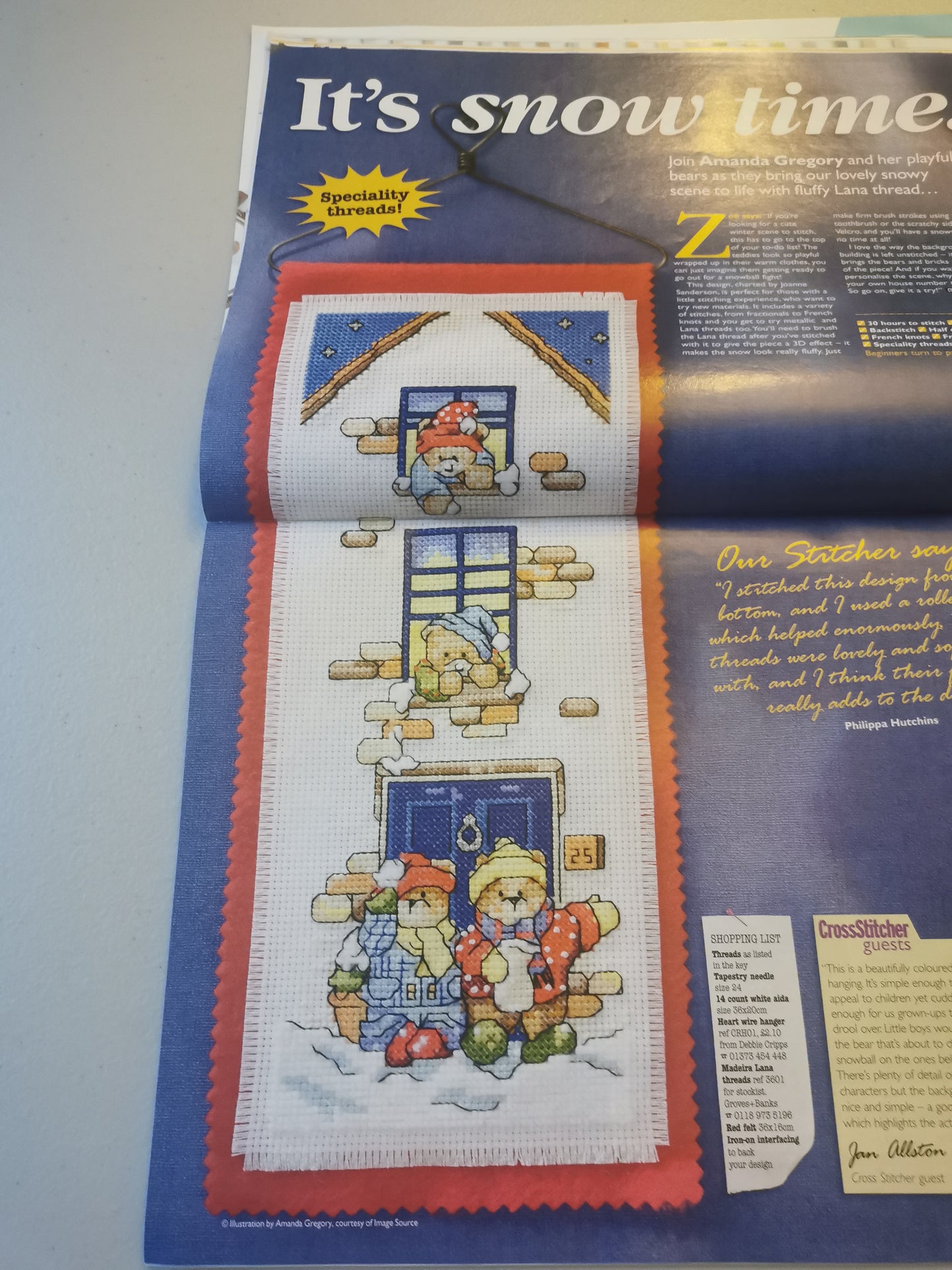 CROSS STITCH MAGAZINE INCLUDING P&P TO UK CODE 27