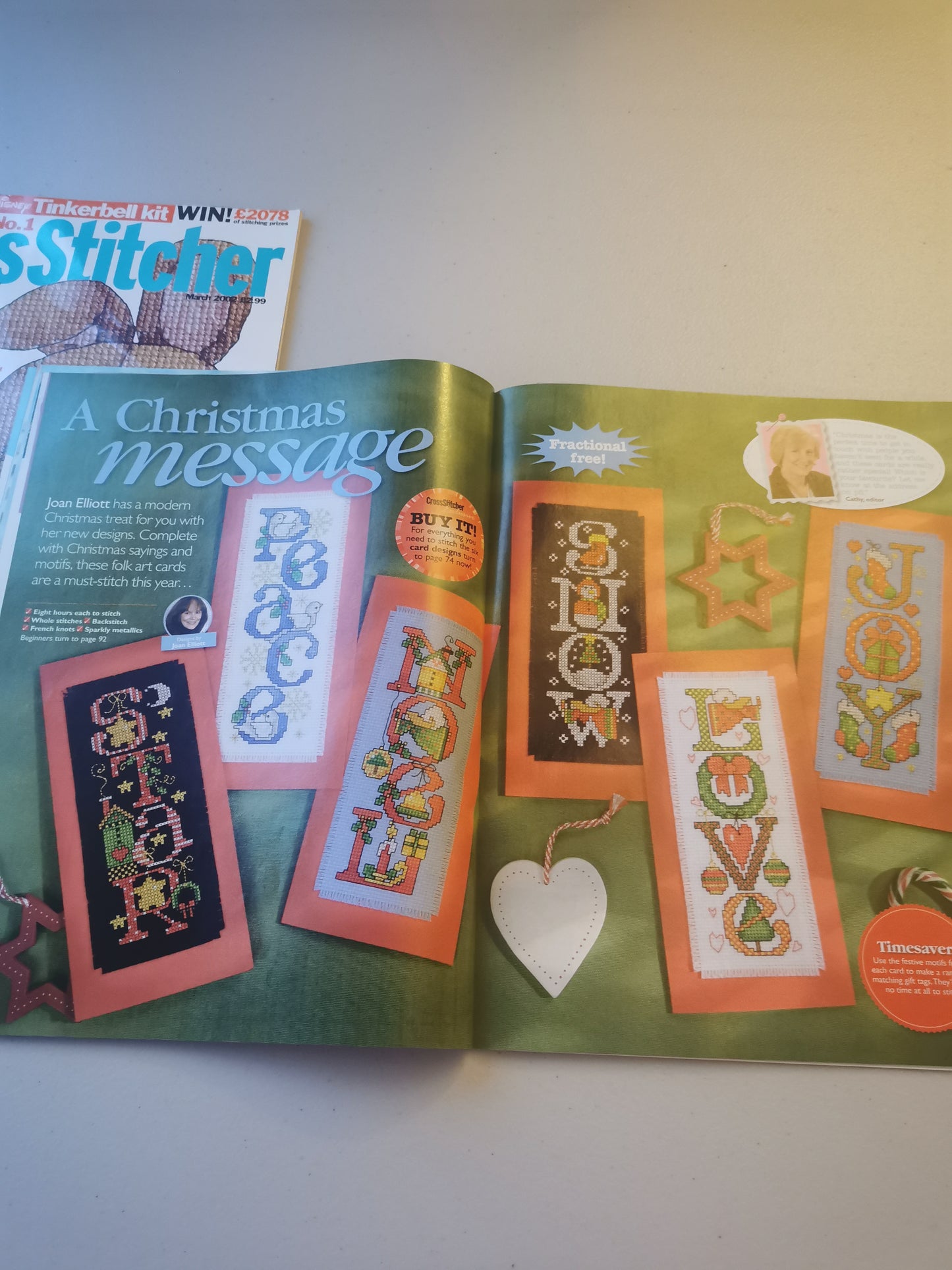 CROSS STITCH MAGAZINE INCLUDING P&P TO UK CODE 27