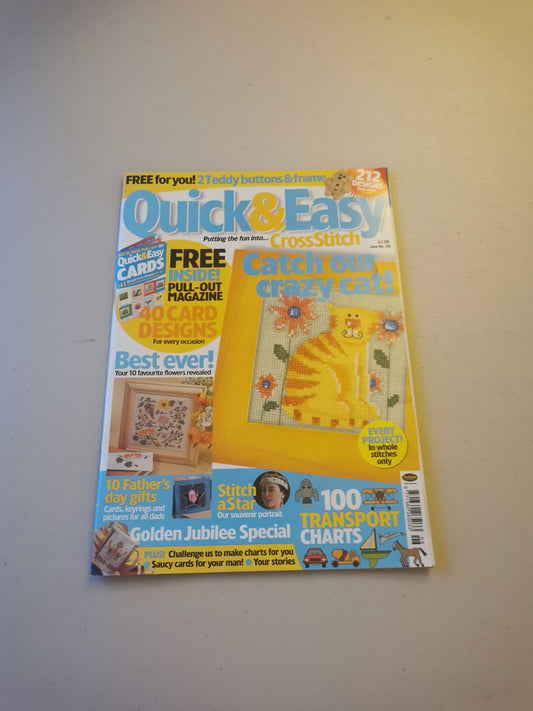 CROSS STITCH MAGAZINE INCLUDING P&P TO UK CODE 67