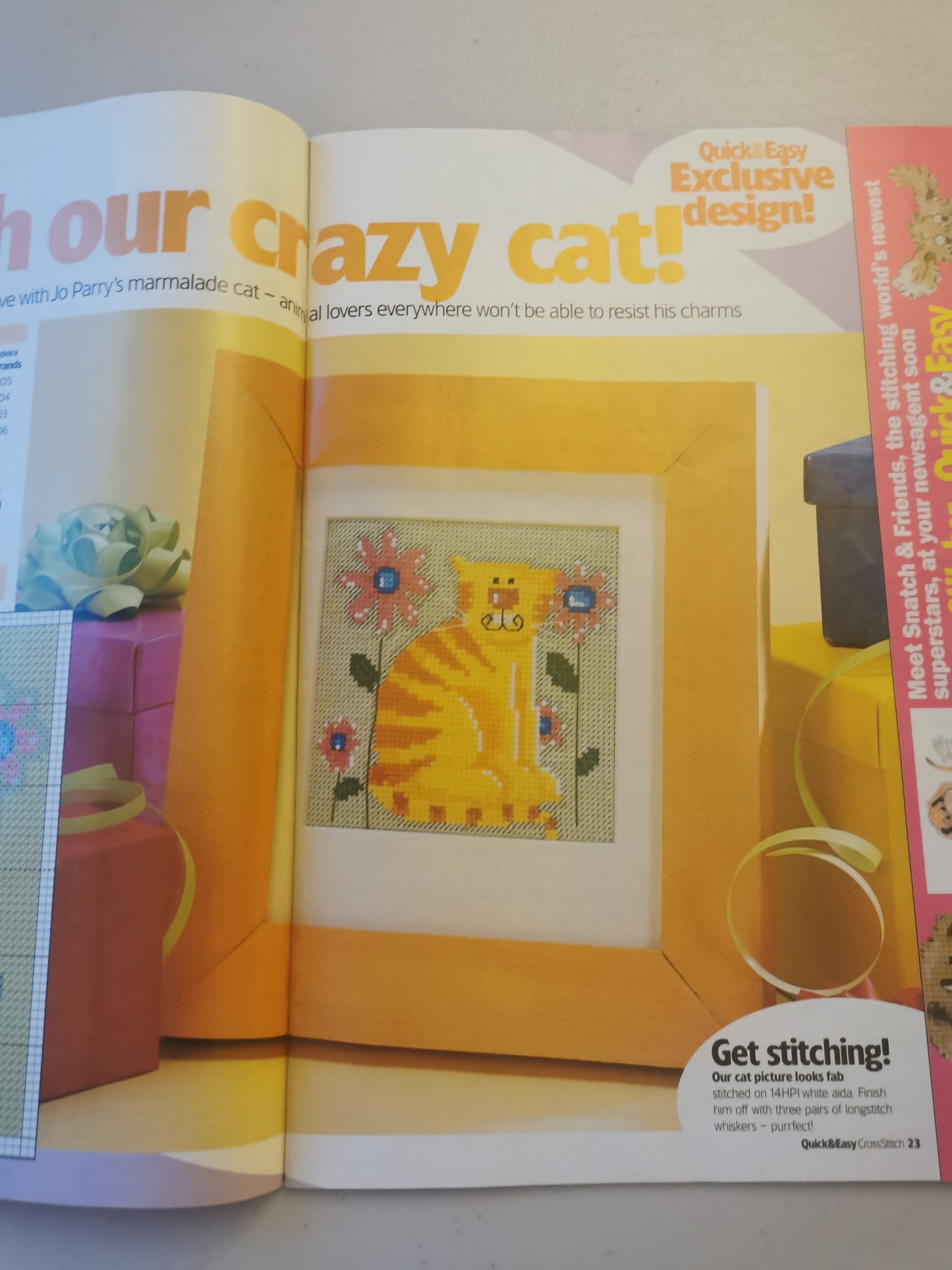 CROSS STITCH MAGAZINE INCLUDING P&P TO UK CODE 67