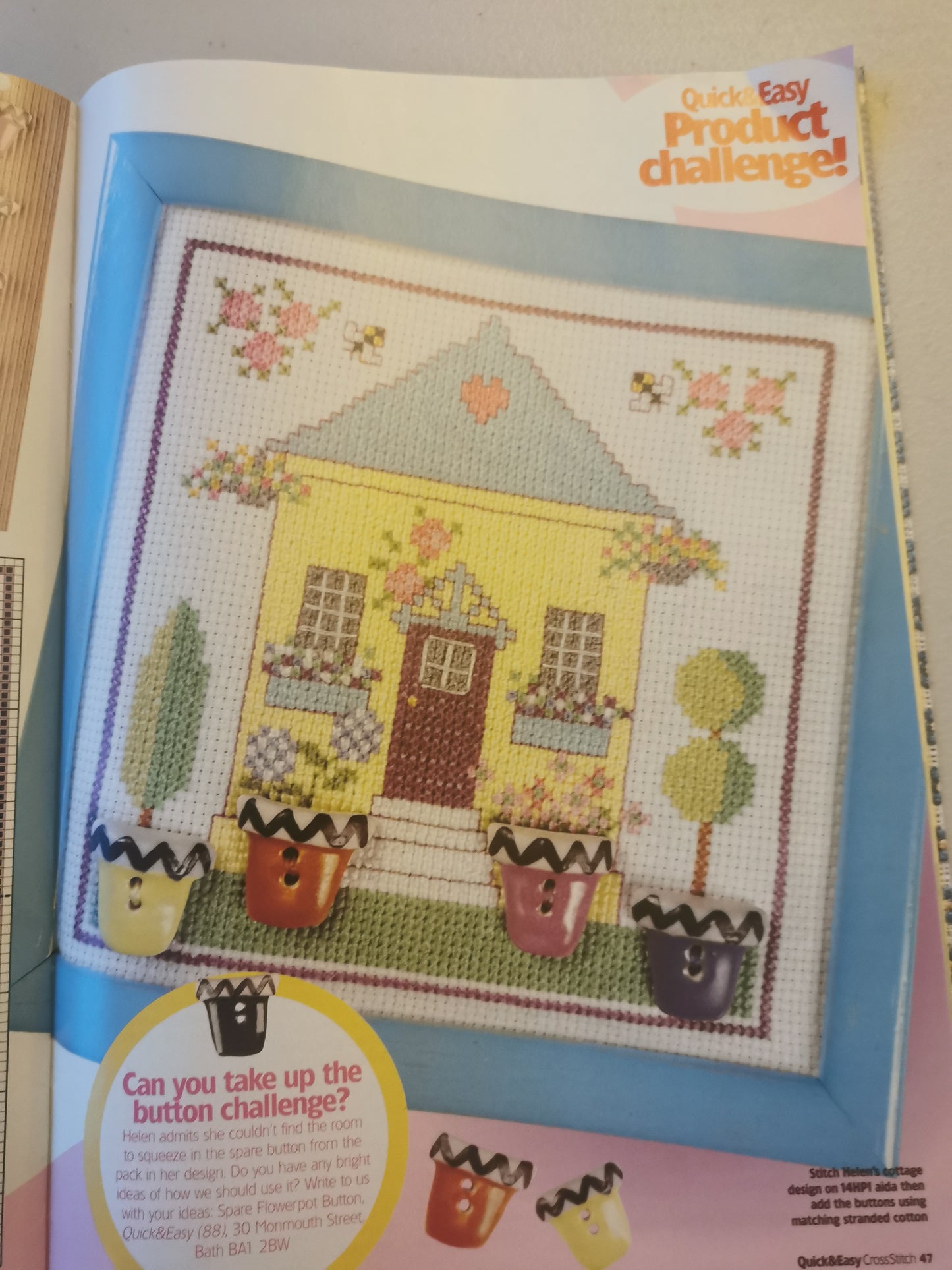 CROSS STITCH MAGAZINE INCLUDING P&P TO UK CODE 67