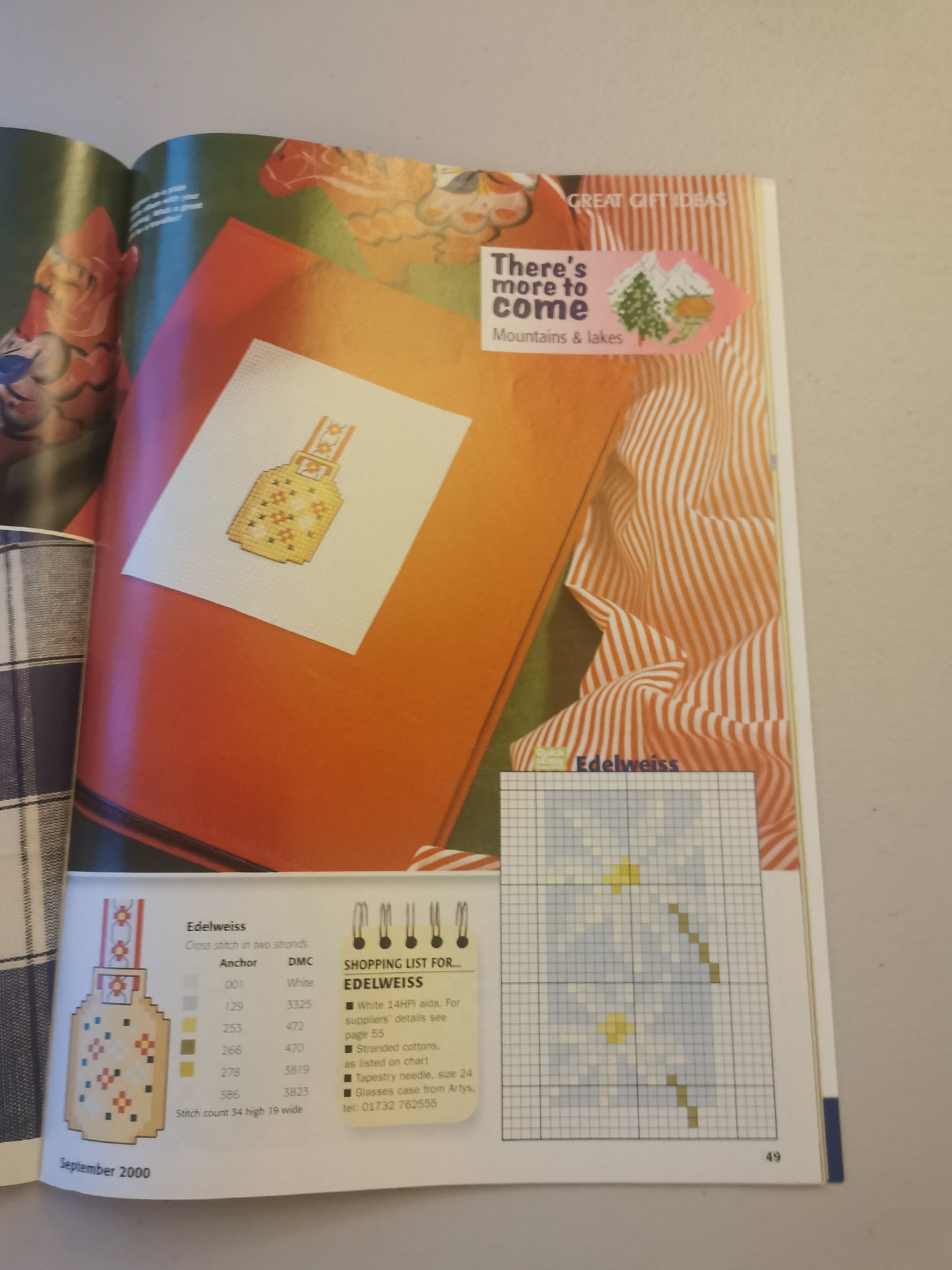 CROSS STITCH MAGAZINE INCLUDING P&P TO UK CODE 65