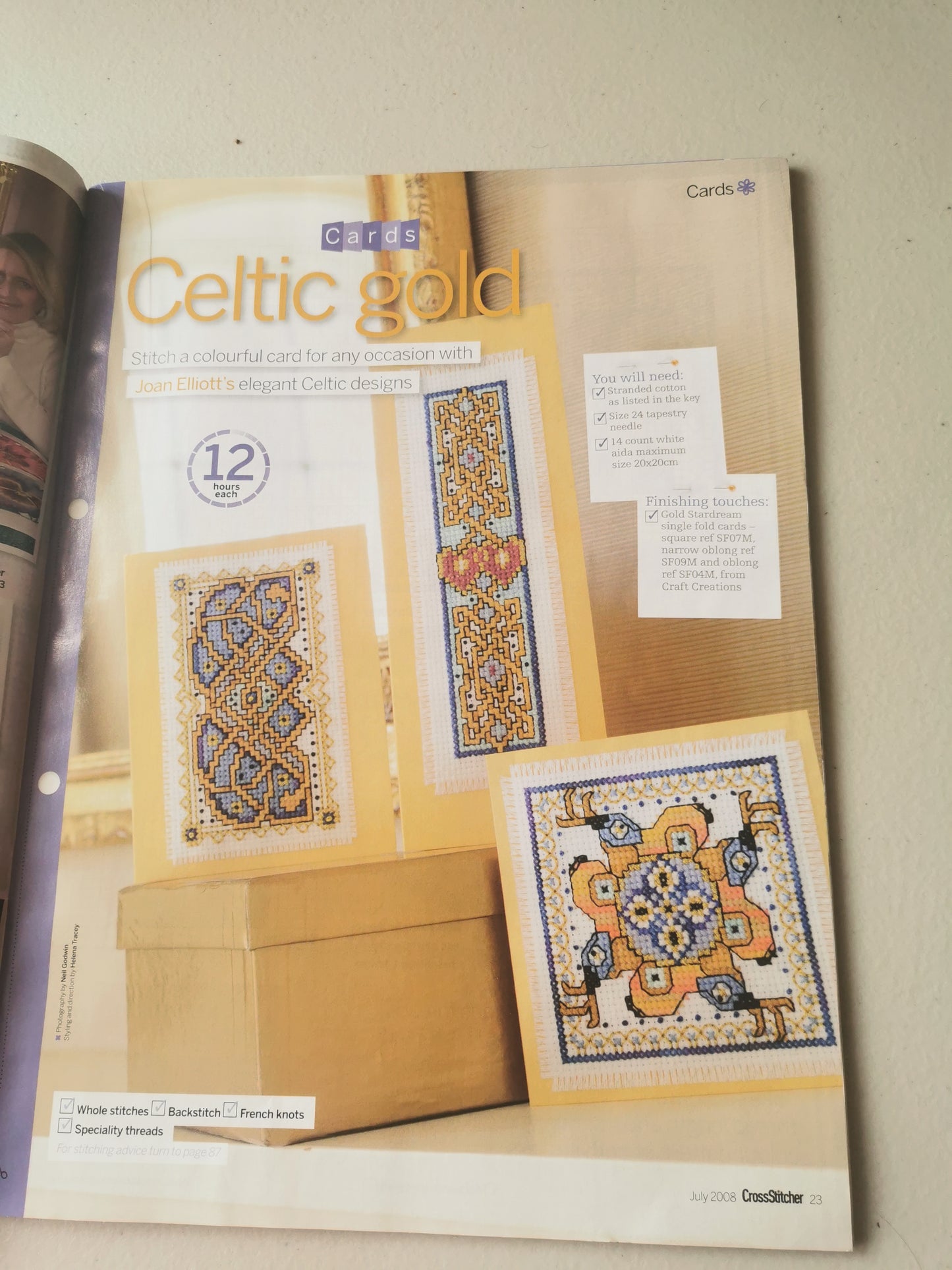 CROSS STITCH MAGAZINE INCLUDING P&P TO UK CODE 32