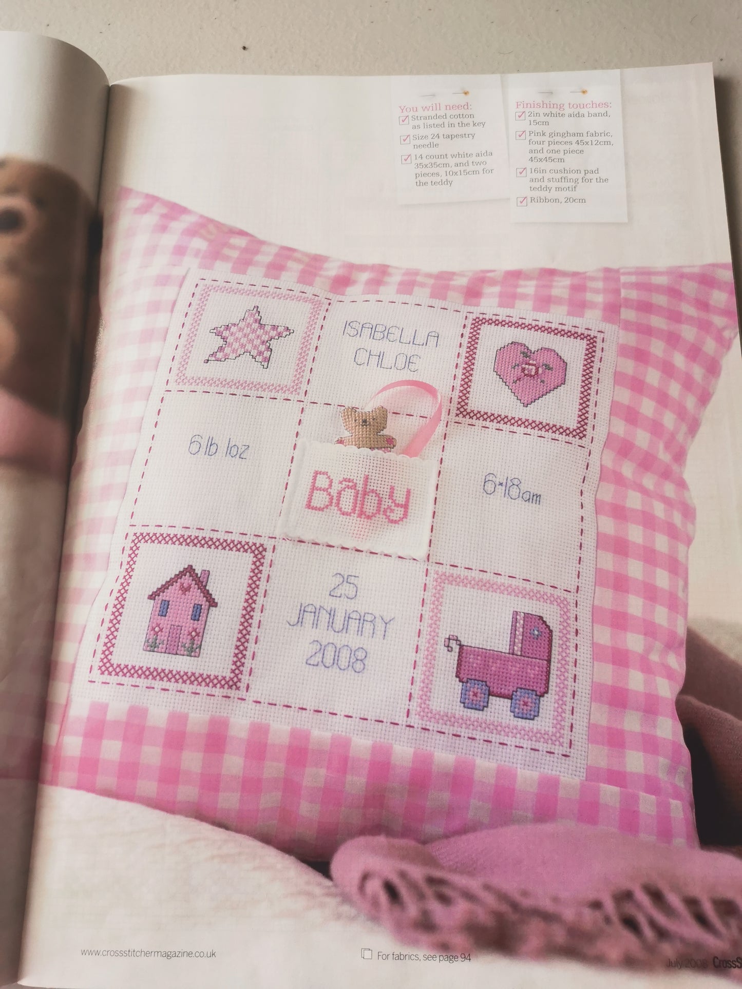 CROSS STITCH MAGAZINE INCLUDING P&P TO UK CODE 32