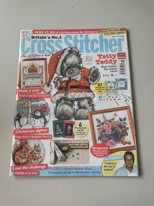 CROSS STITCH MAGAZINE INCLUDING P&P TO UK CODE 31.