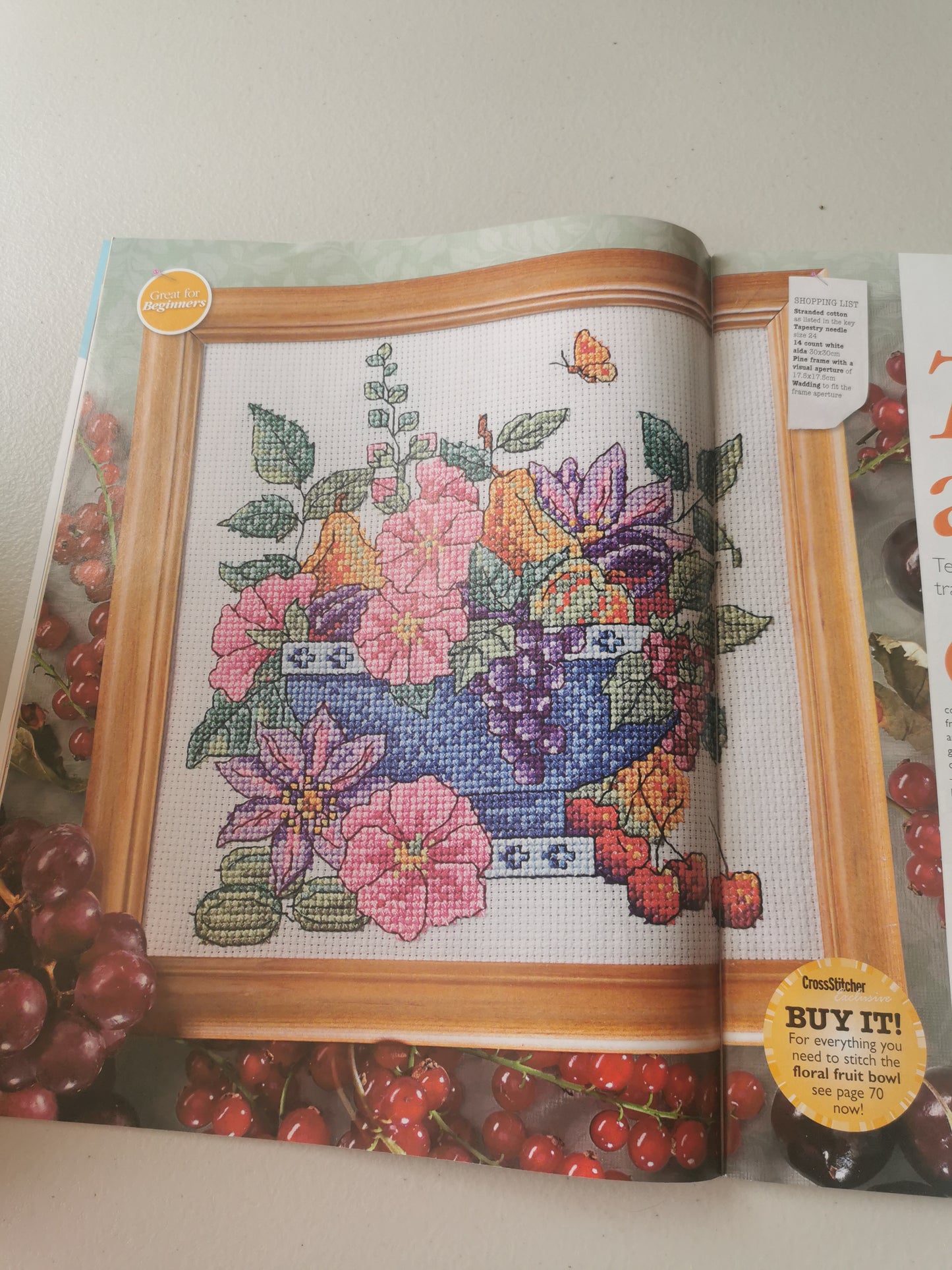 CROSS STITCH MAGAZINE INCLUDING P&P TO UK CODE 31.