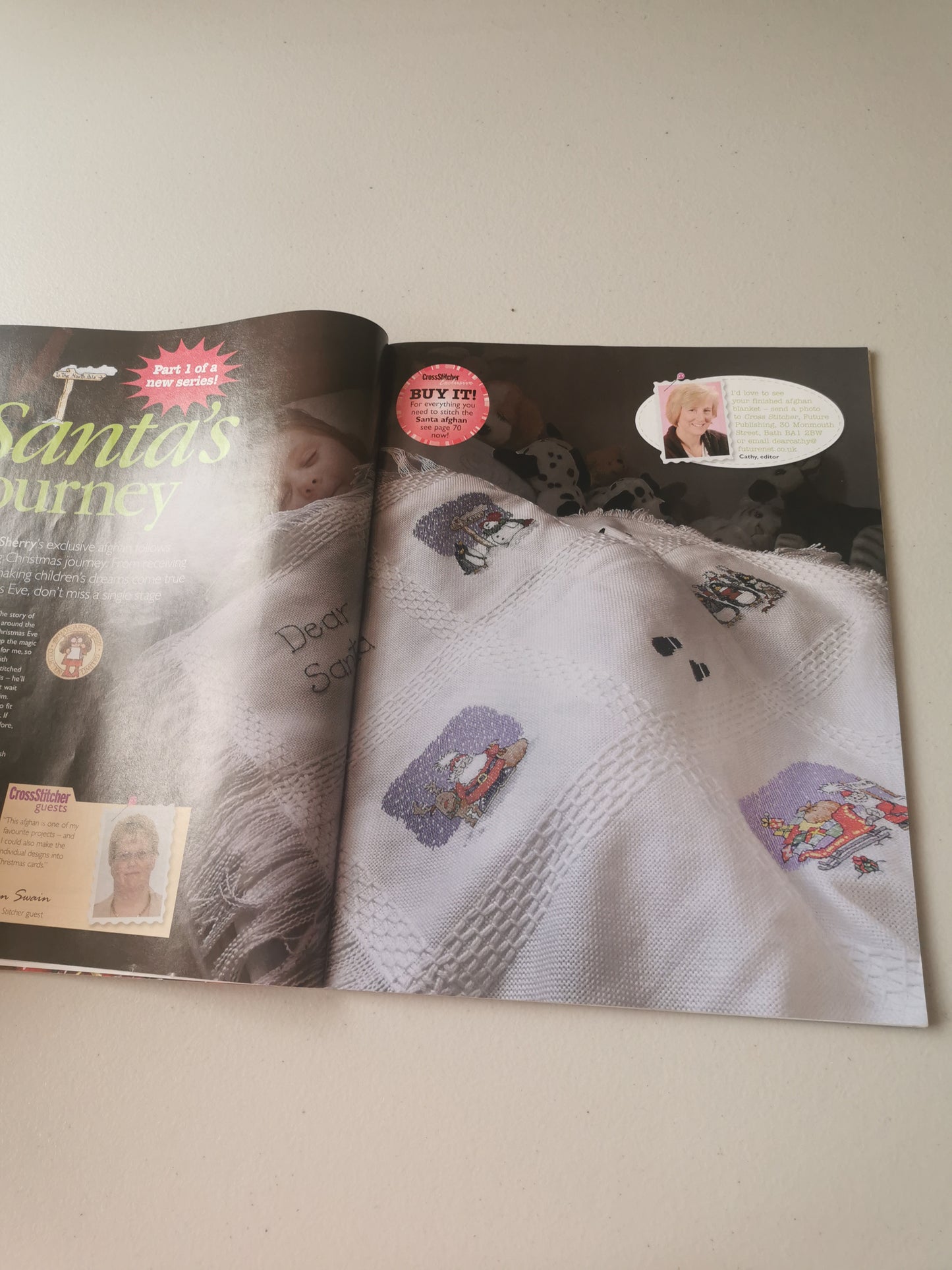 CROSS STITCH MAGAZINE INCLUDING P&P TO UK CODE 31.