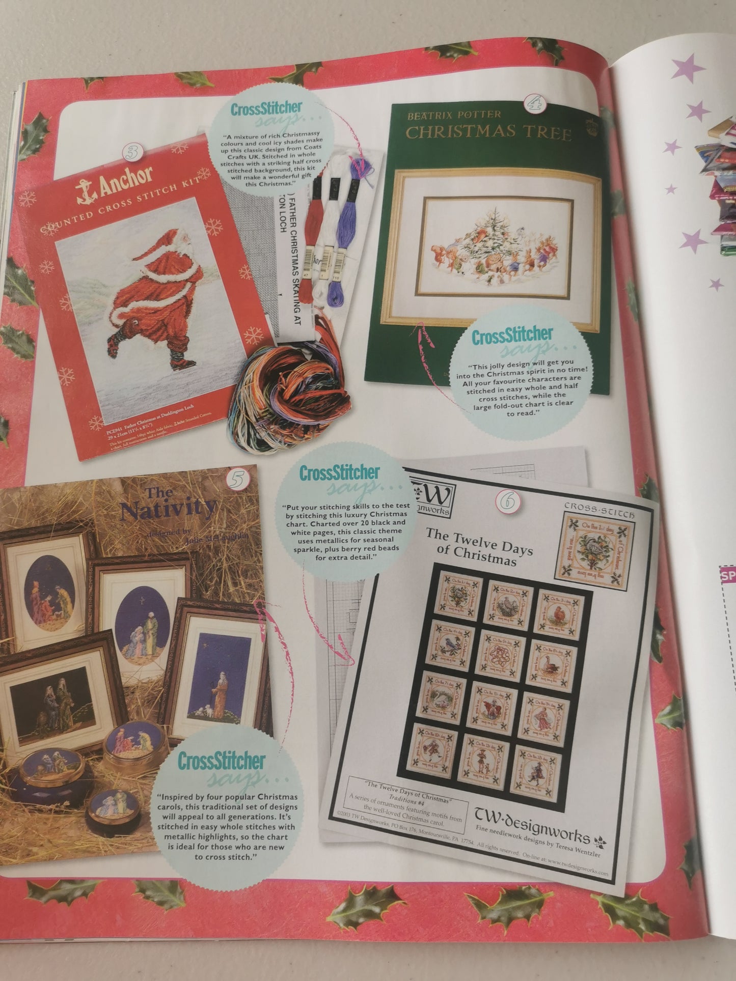 CROSS STITCH MAGAZINE INCLUDING P&P TO UK CODE 31.