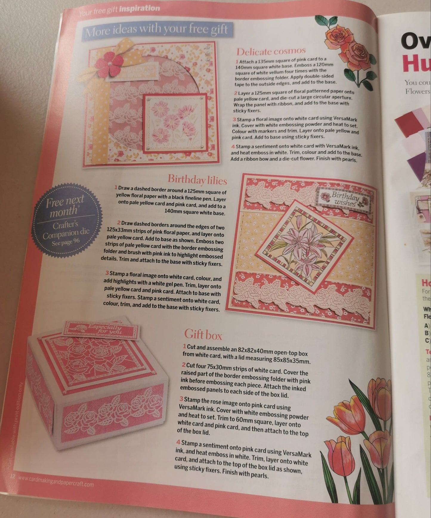 CARD & PAPER MAKING INCLUDING P&P TO UK SALE ON 2 ITEMS PLUS ACROSS MY SHOP  CODE 418