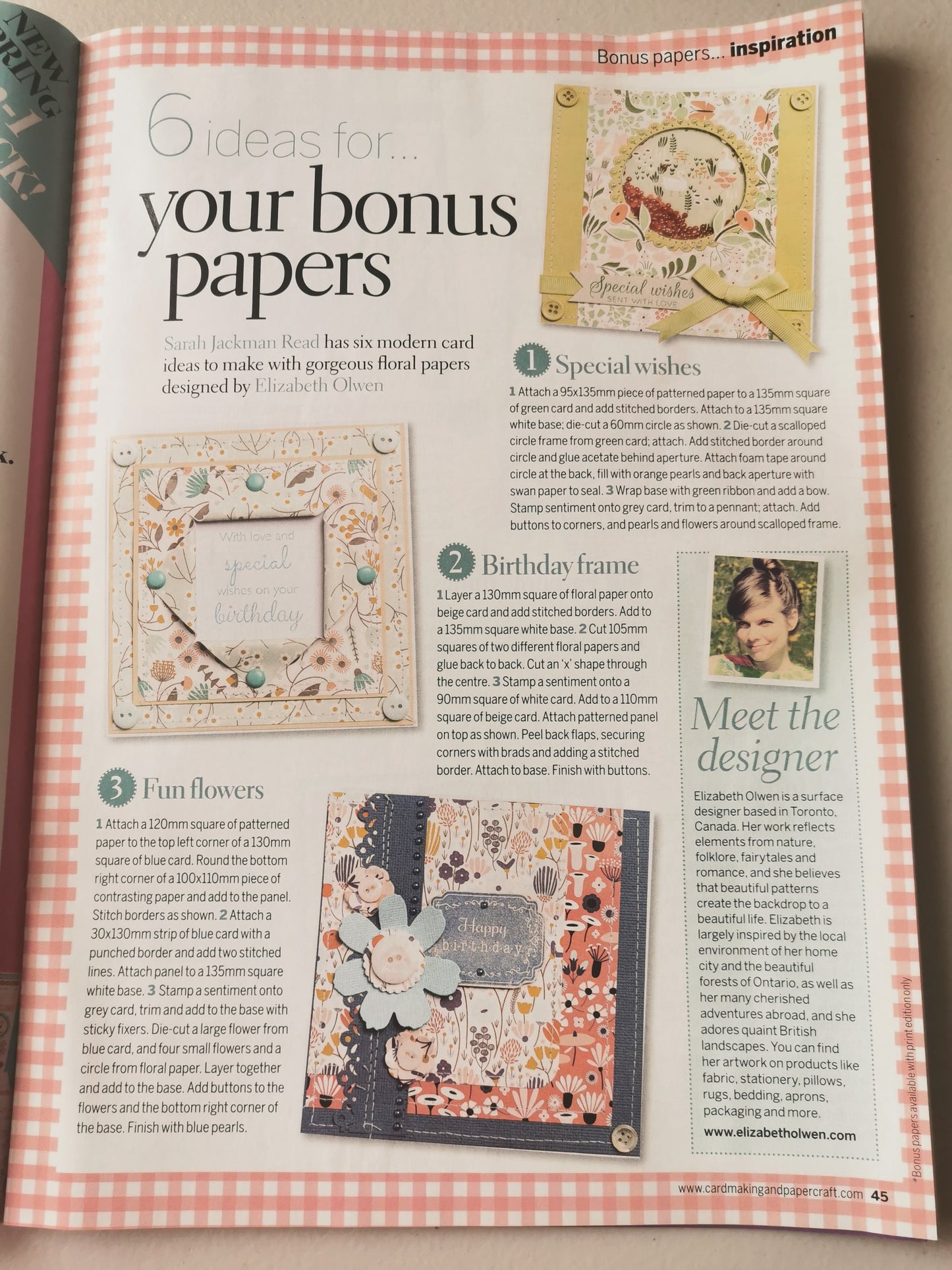 CARD & PAPER MAKING INCLUDING P&P TO UK SALE ON 2 ITEMS PLUS ACROSS MY SHOP  CODE 418