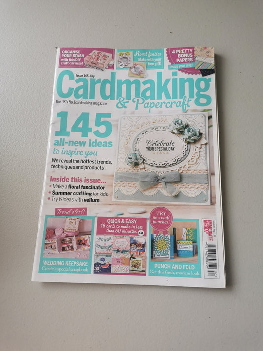 CARDMAKING & PAPERCRAFT INCLUDING P&P TO UK  CODE 416