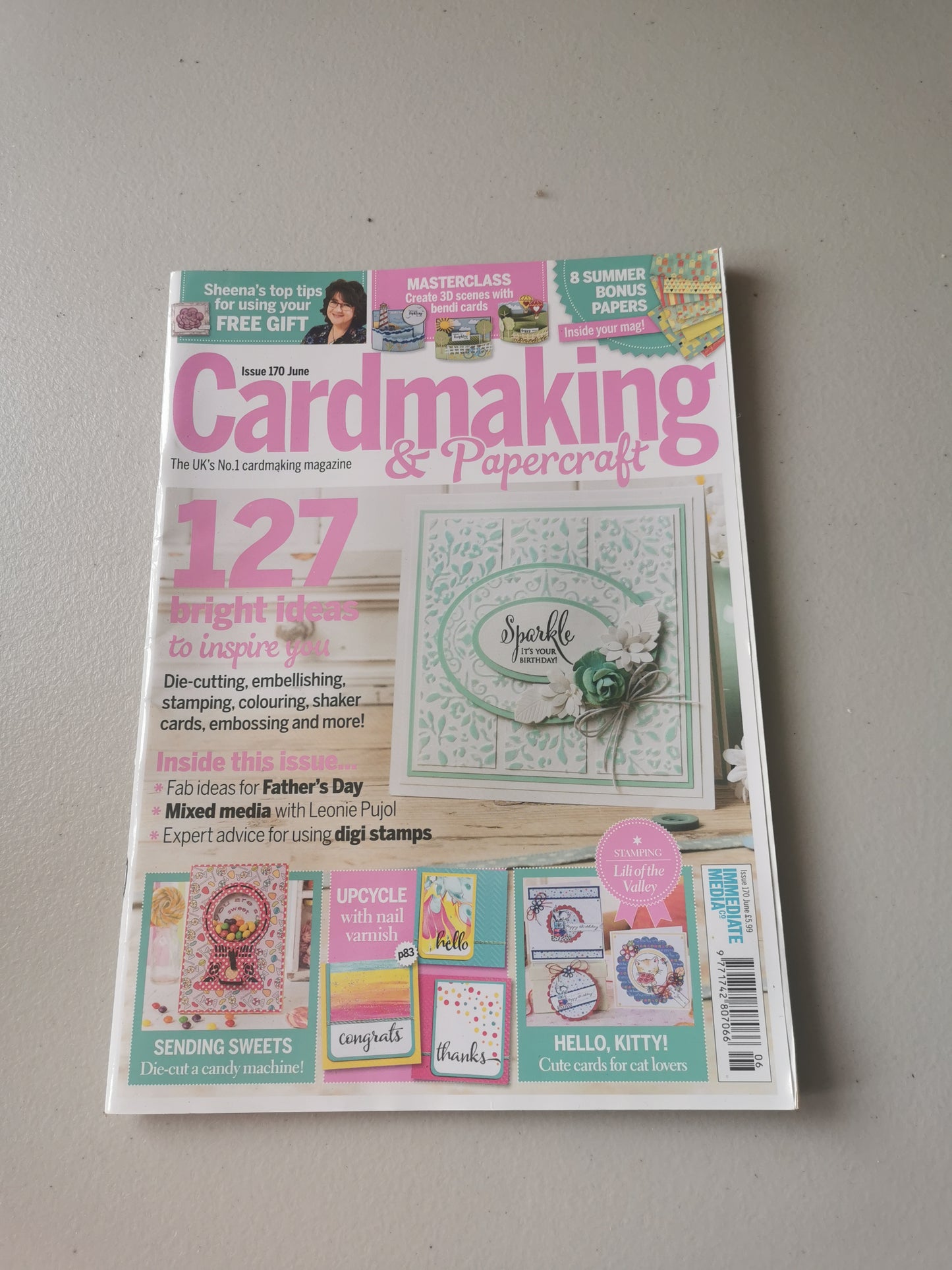 CARDMAKING & PAPERCRAFT INCLUDING P&P TO UK  CODE 413