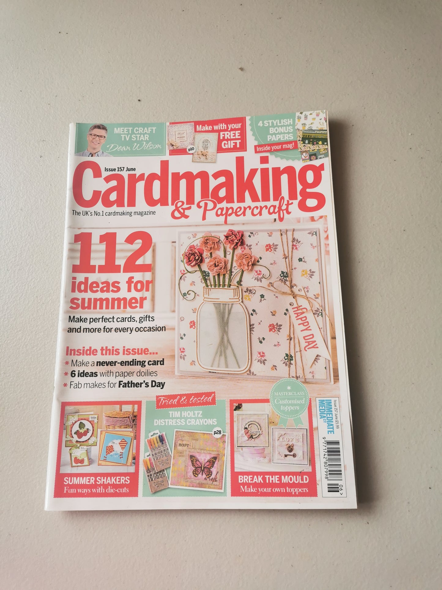 CARDMAKING & PAPERCRAFT INCLUDING P&P TO UK  CODE 412