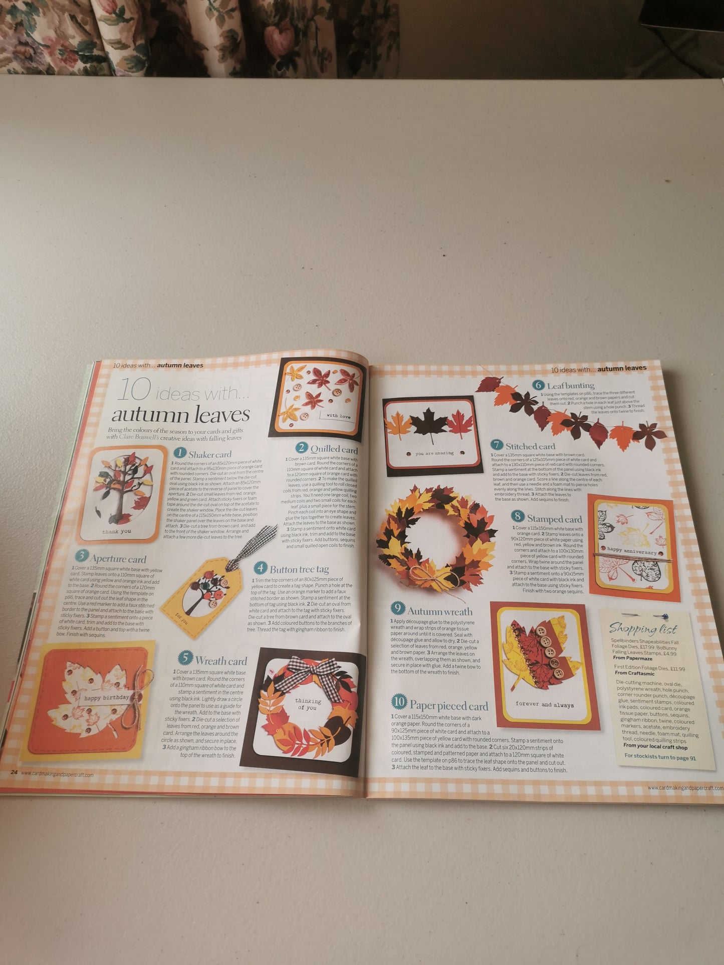 CARDMAKING & PAPERCRAFT INCLUDING P&P TO UK  CODE 410