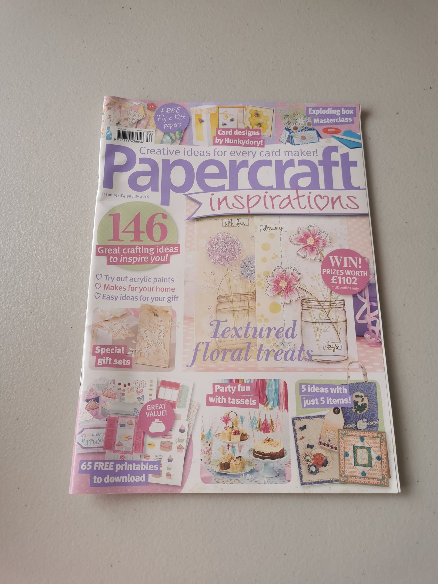 CARD & PAPER MAKING INCLUDING P&P TO UK  CODE 516