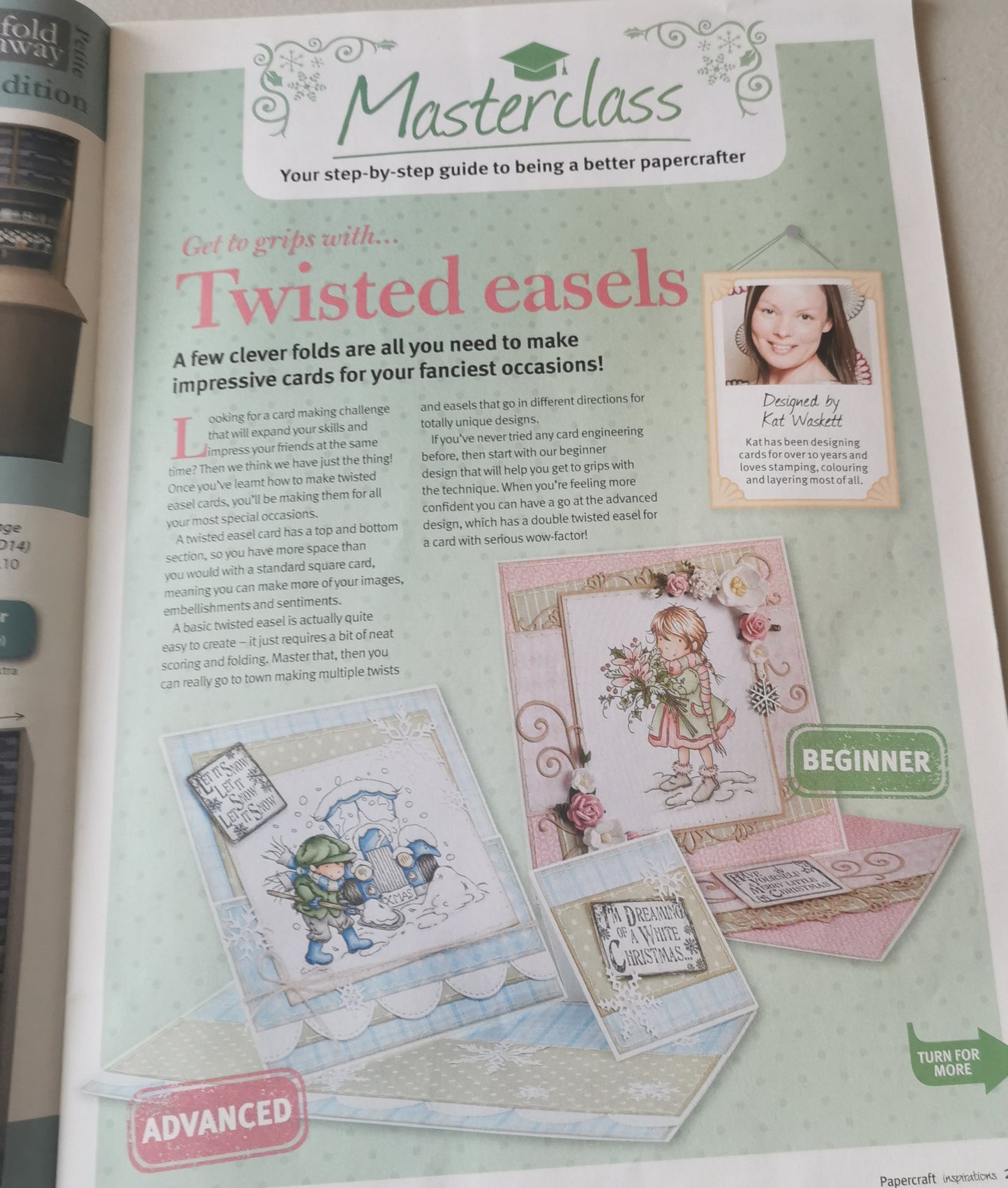 PAPERCRAFT INSPIRATIONS INCLUDING P&P TO UK SALE ON 2 ITEMS PLUS ACROSS MY SHOP  CODE 513