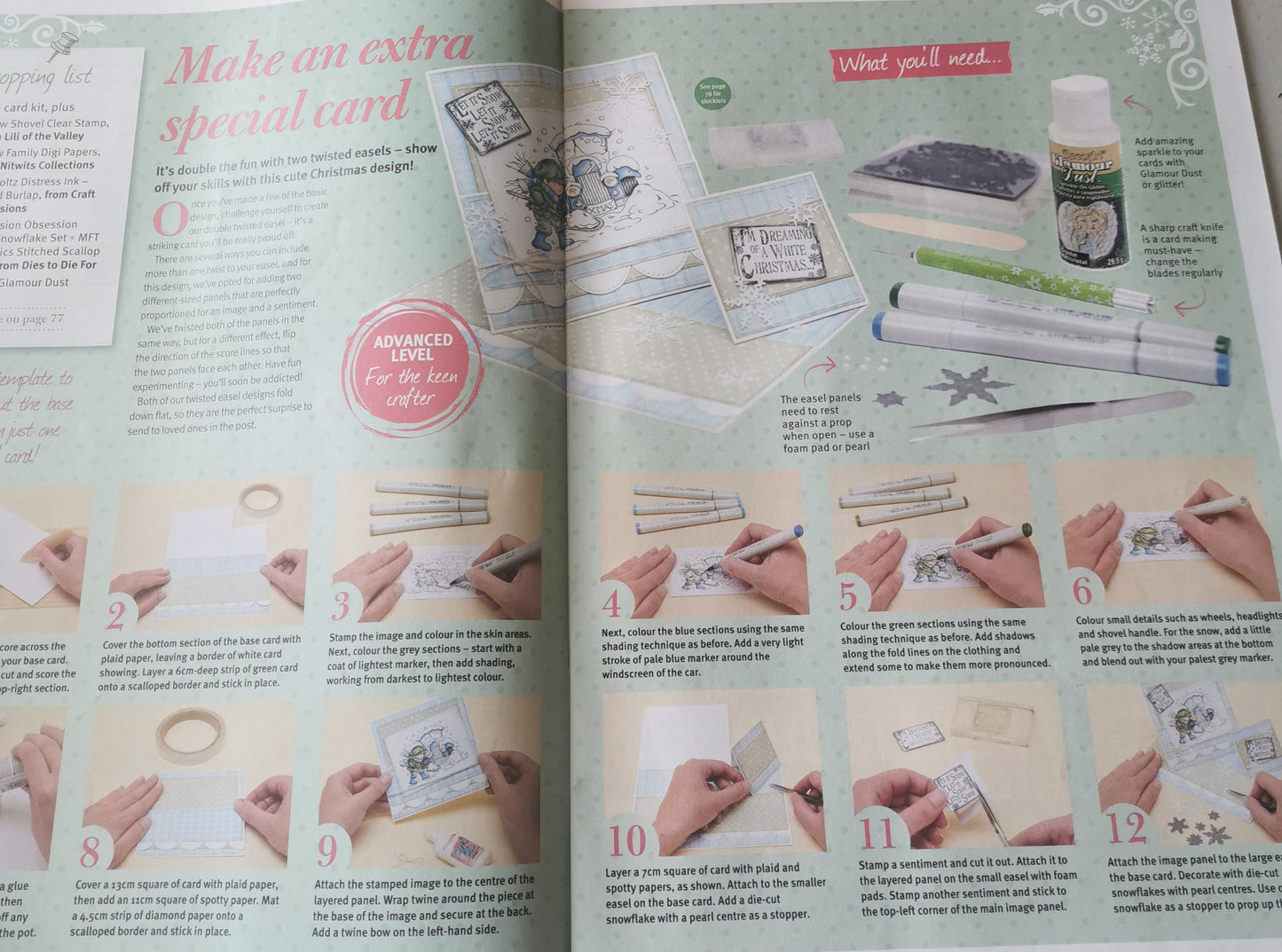 PAPERCRAFT INSPIRATIONS INCLUDING P&P TO UK SALE ON 2 ITEMS PLUS ACROSS MY SHOP  CODE 513