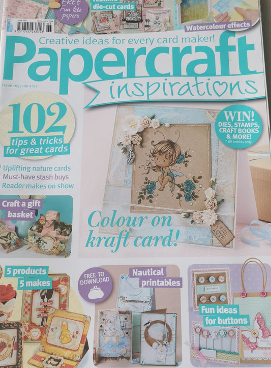 PAPERCRAFT INSPIRATIONS INCLUDING P&P TO UK SALE ON 2 ITEMS PLUS ACROSS MY SHOP  CODE 512