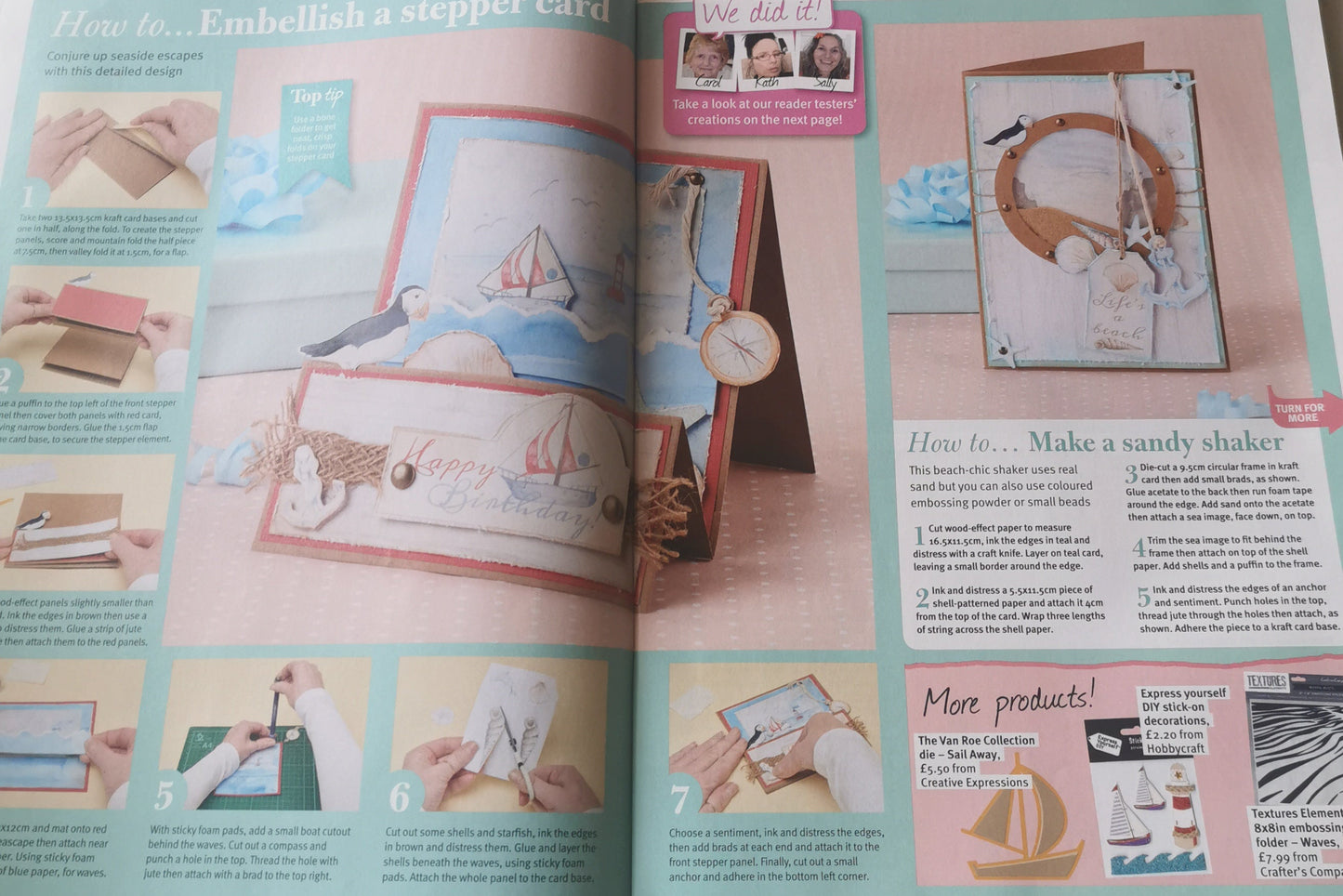 PAPERCRAFT INSPIRATIONS INCLUDING P&P TO UK SALE ON 2 ITEMS PLUS ACROSS MY SHOP  CODE 512