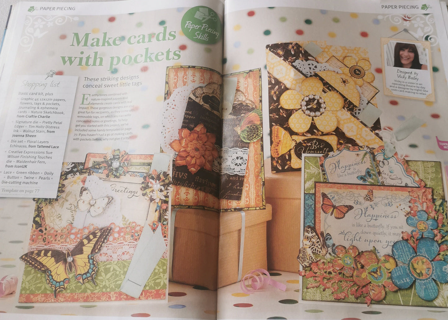 PAPERCRAFT INSPIRATIONS INCLUDING P&P TO UK SALE ON 2 ITEMS PLUS ACROSS MY SHOP  CODE 512