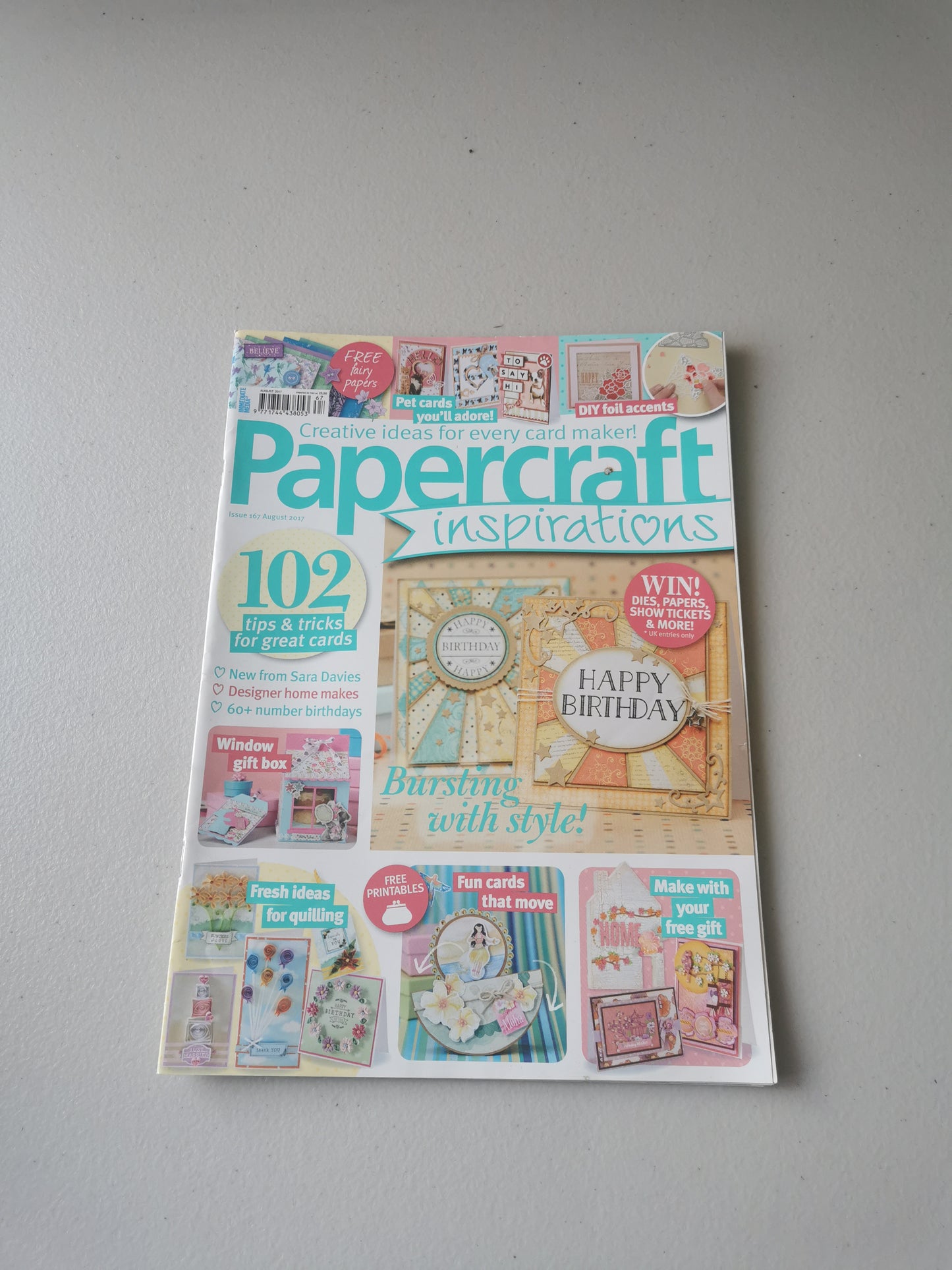 CARD & PAPER MAKING INCLUDING P&P TO UK  CODE 508