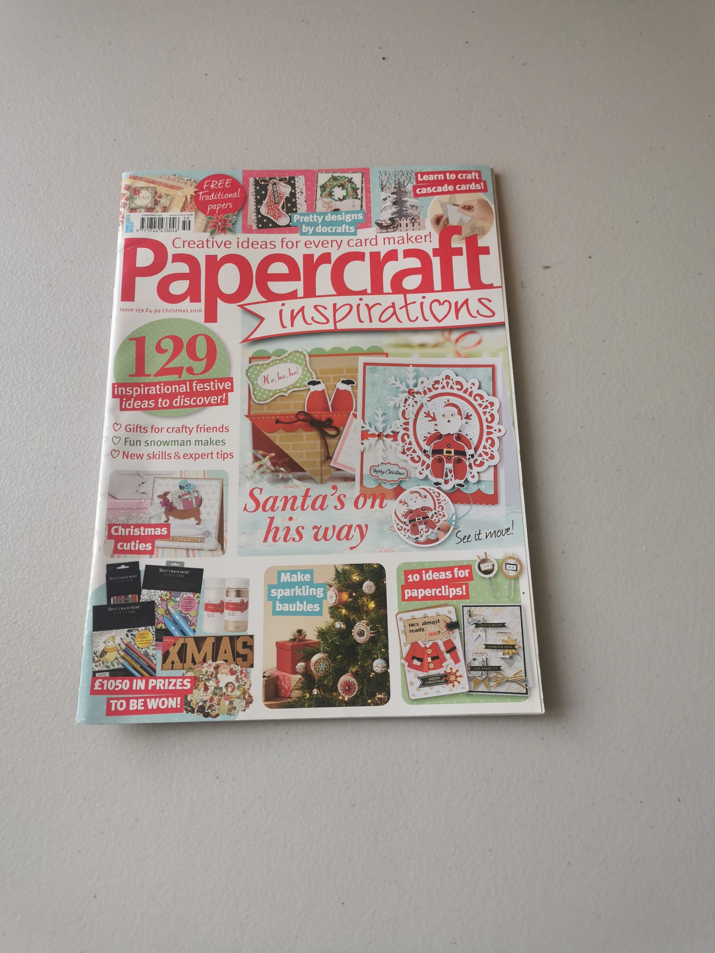 CARD & PAPER MAKING INCLUDING P&P TO UK  CODE 518