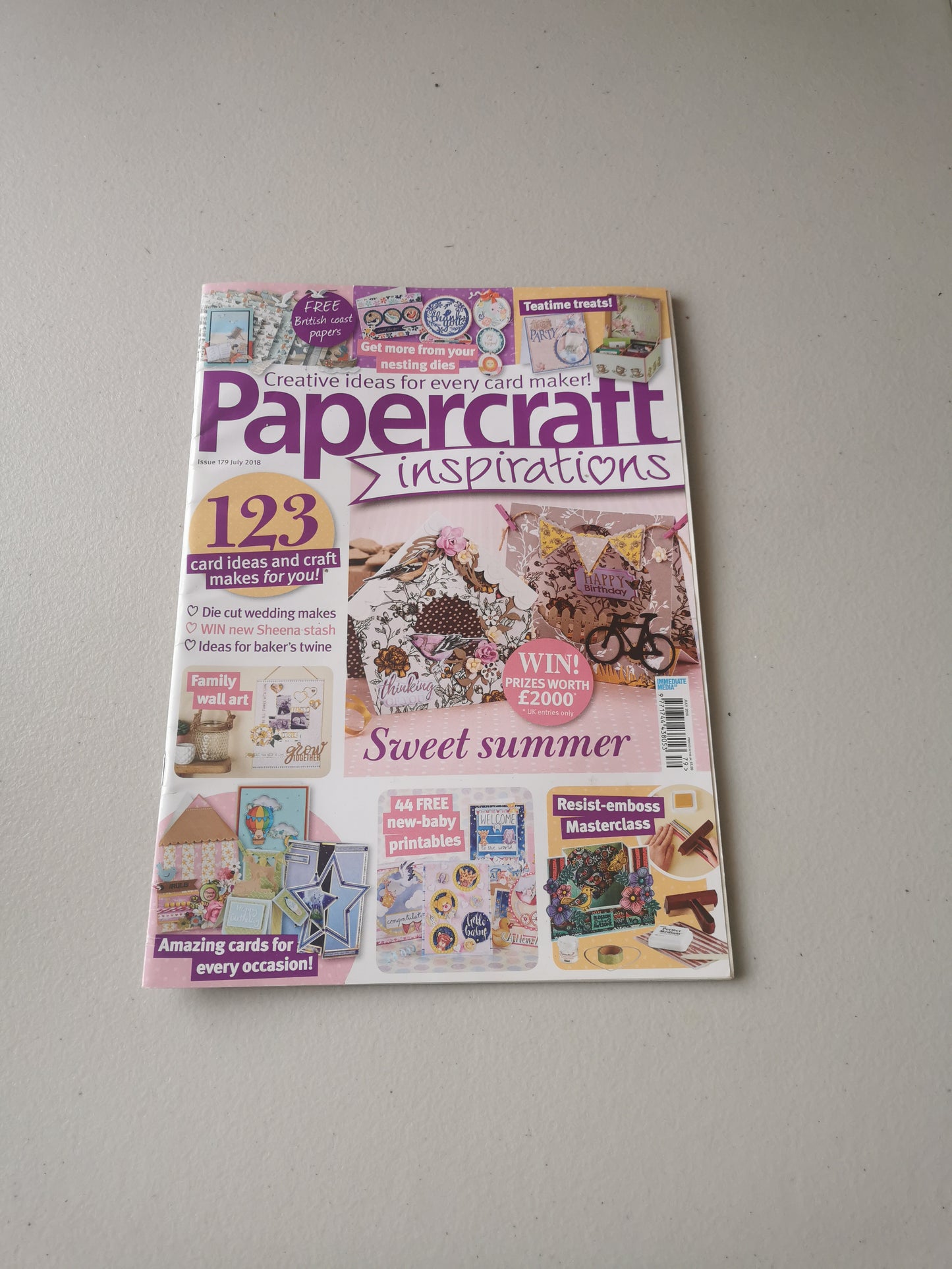 CARD & PAPER MAKING INCLUDING P&P TO UK  CODE 507