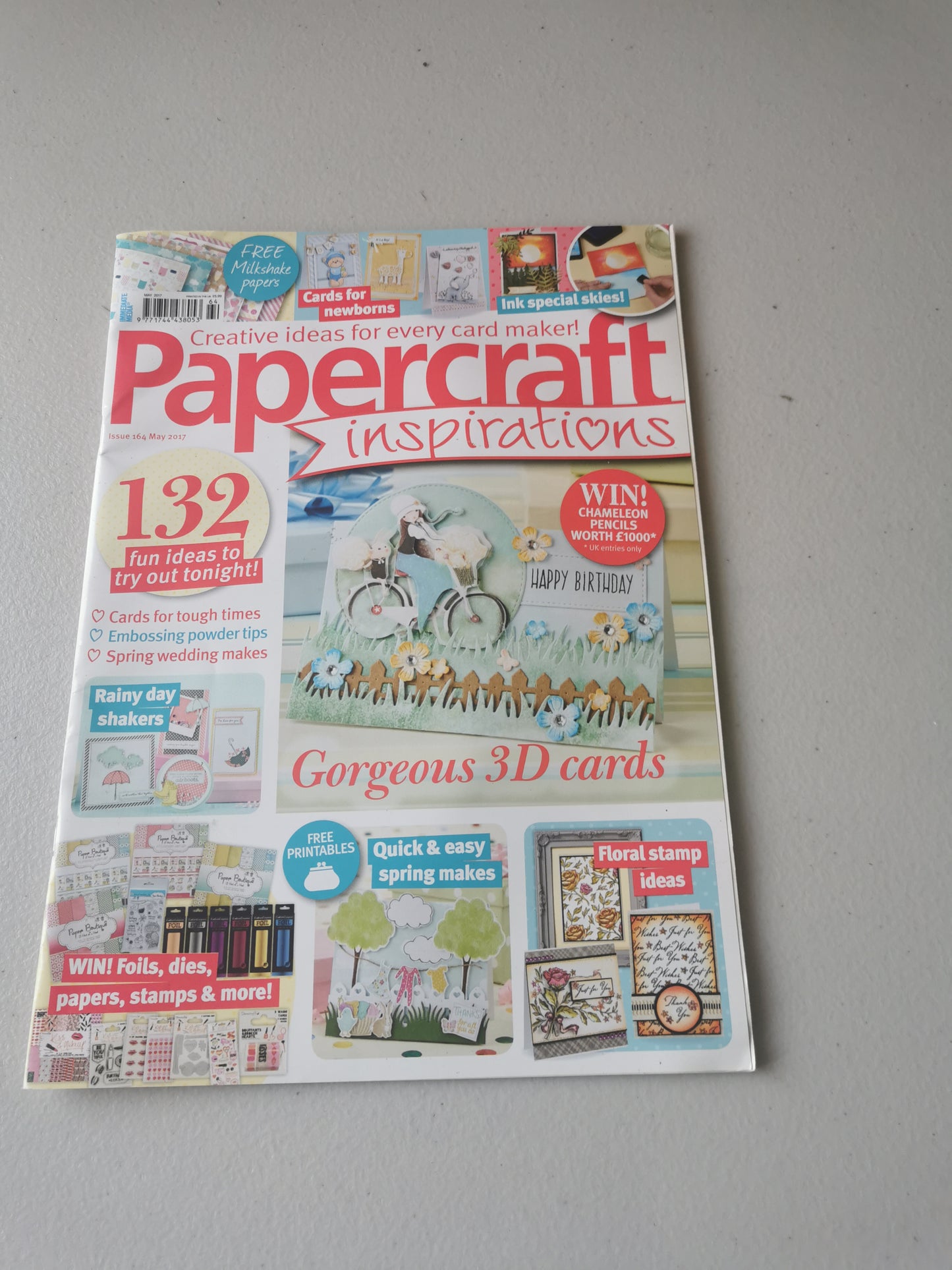 CARD & PAPER MAKING INCLUDING P&P TO UK  CODE 517