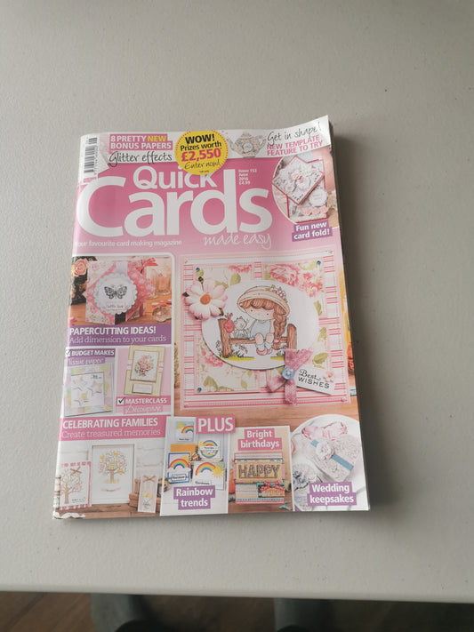 CARD & PAPER MAKING INCLUDING P&P TO UK  CODE 561