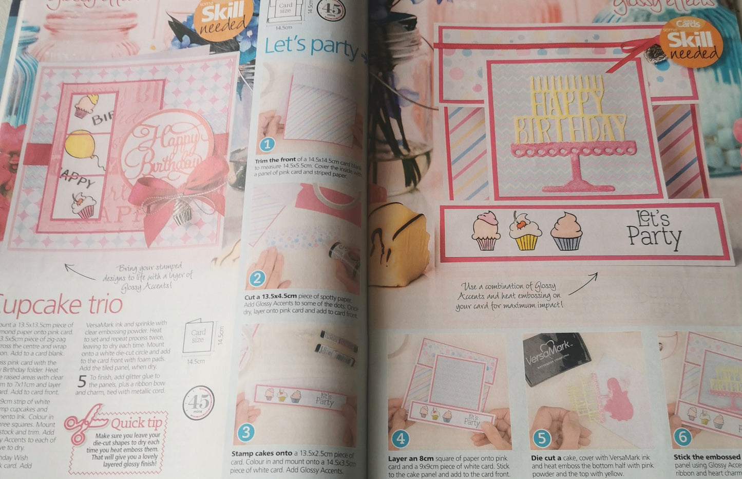 QUICK CARDS INCLUDING P&P TO UK SALE ON 2 ITMES PLUS ACROSS MY SHOP CODE 559