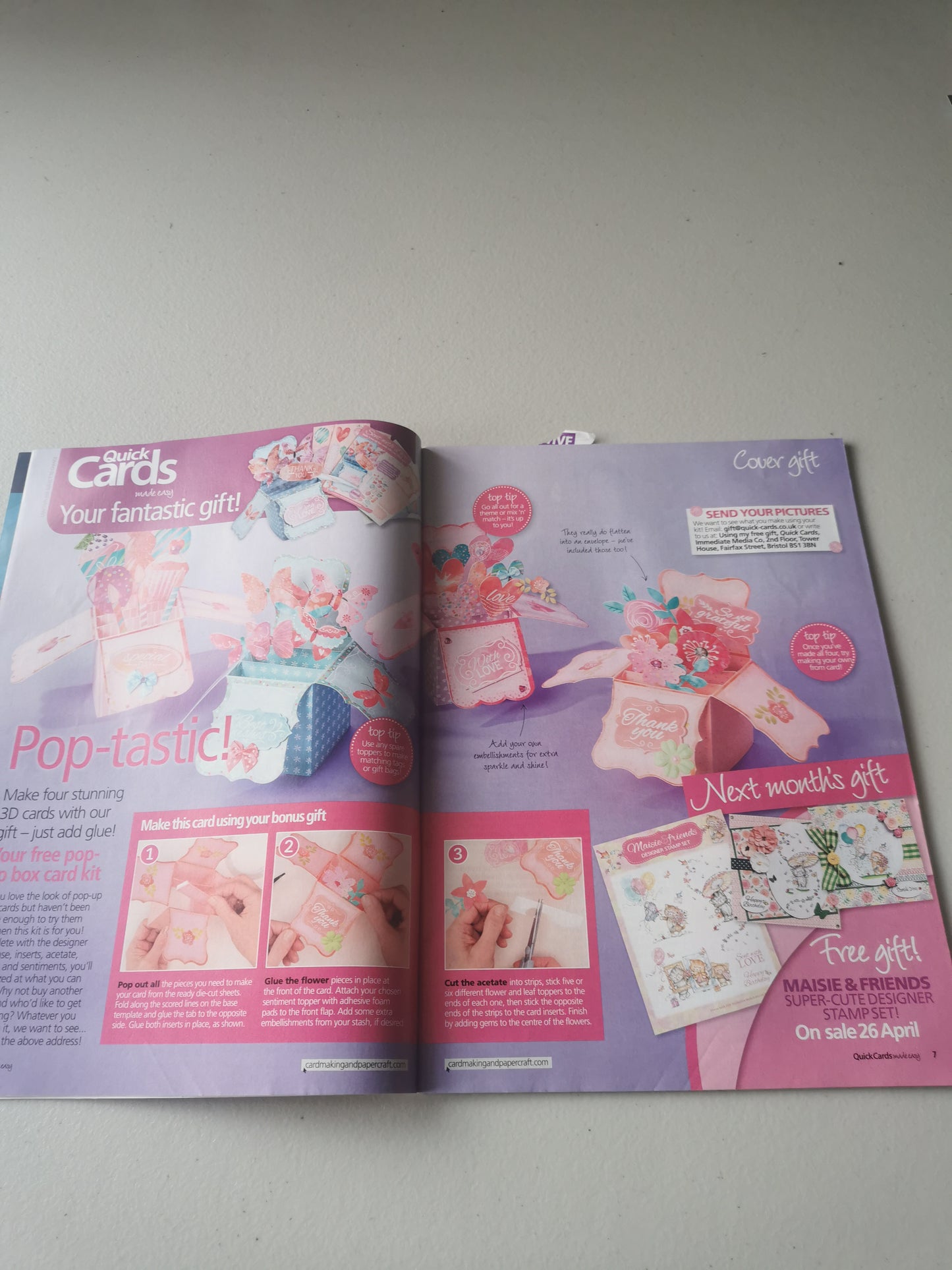 CARD & PAPER MAKING INCLUDING P&P TO UK  CODE 558