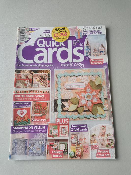 CARD & PAPER MAKING INCLUDING P&P TO UK  CODE 557