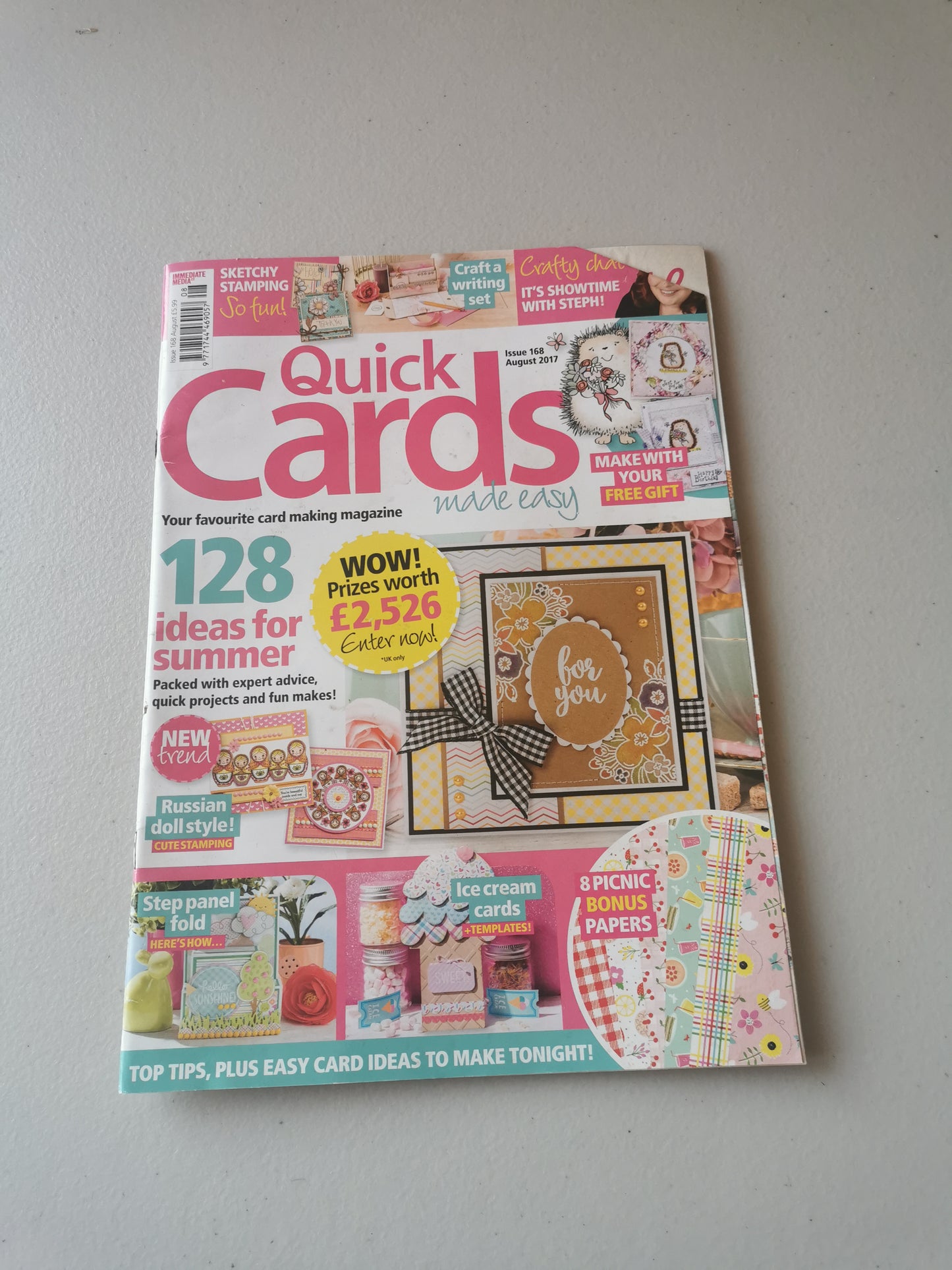 CARD & PAPER MAKING INCLUDING P&P TO UK  CODE 553