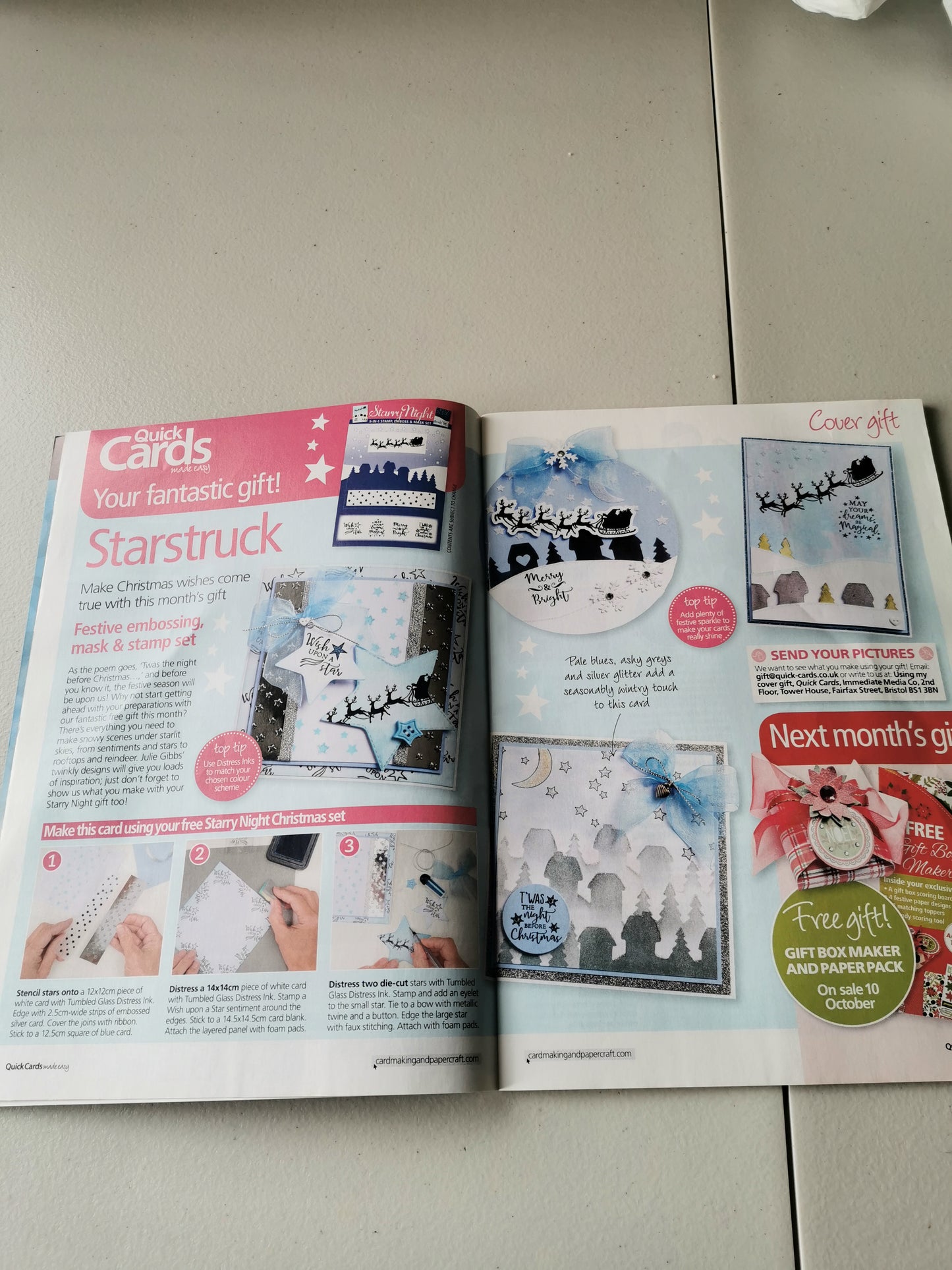 CARD & PAPER MAKING INCLUDING P&P TO UK  CODE 562