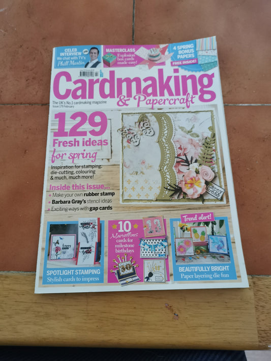 CARDMAKING & PAPERCRAFT INCLUDING P&P TO UK  CODE 420