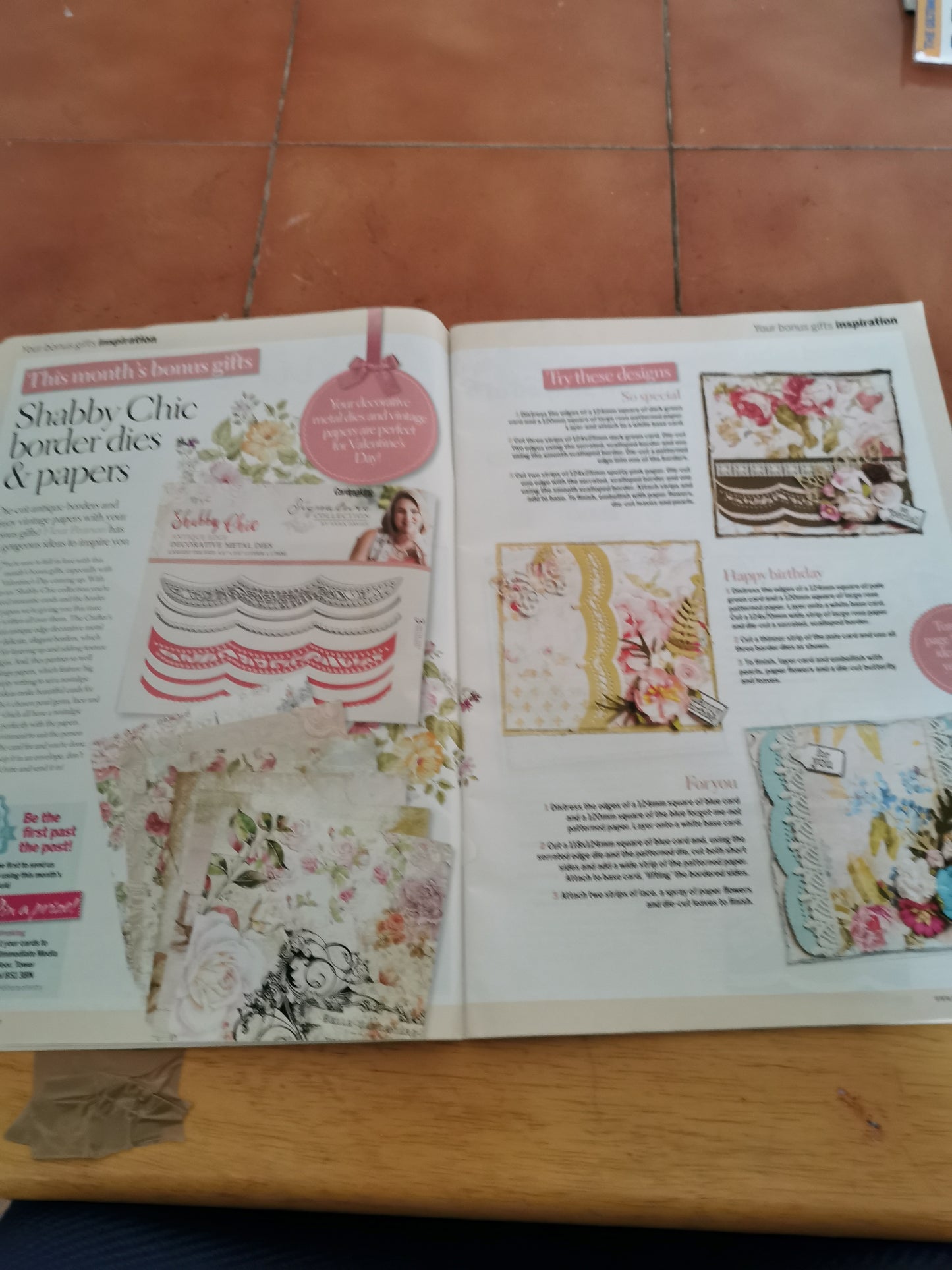 CARDMAKING & PAPERCRAFT INCLUDING P&P TO UK  CODE 420