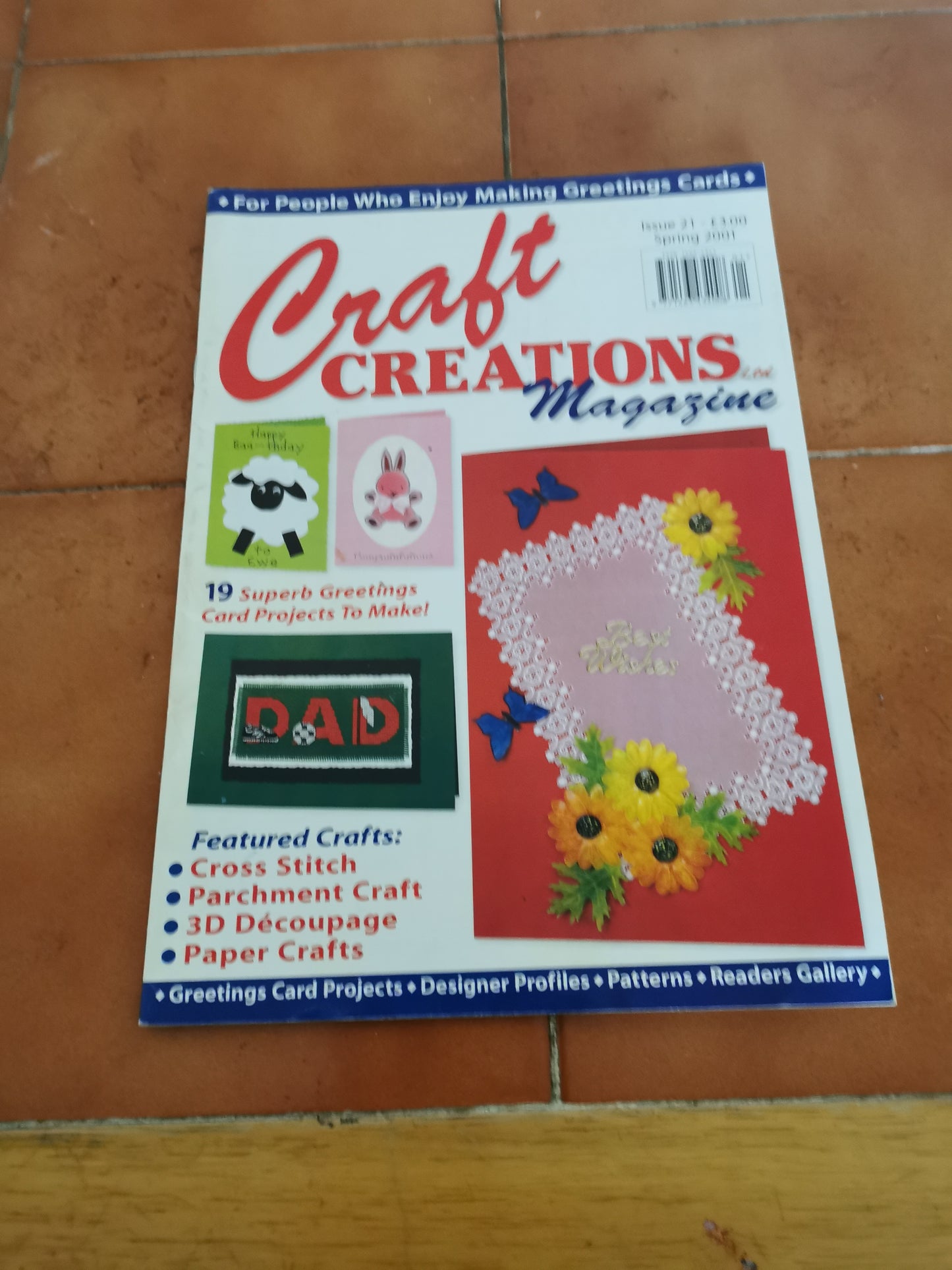 ART AND CRAFT MAGAZINES INCLUDING P&P TO UK  CODE 81