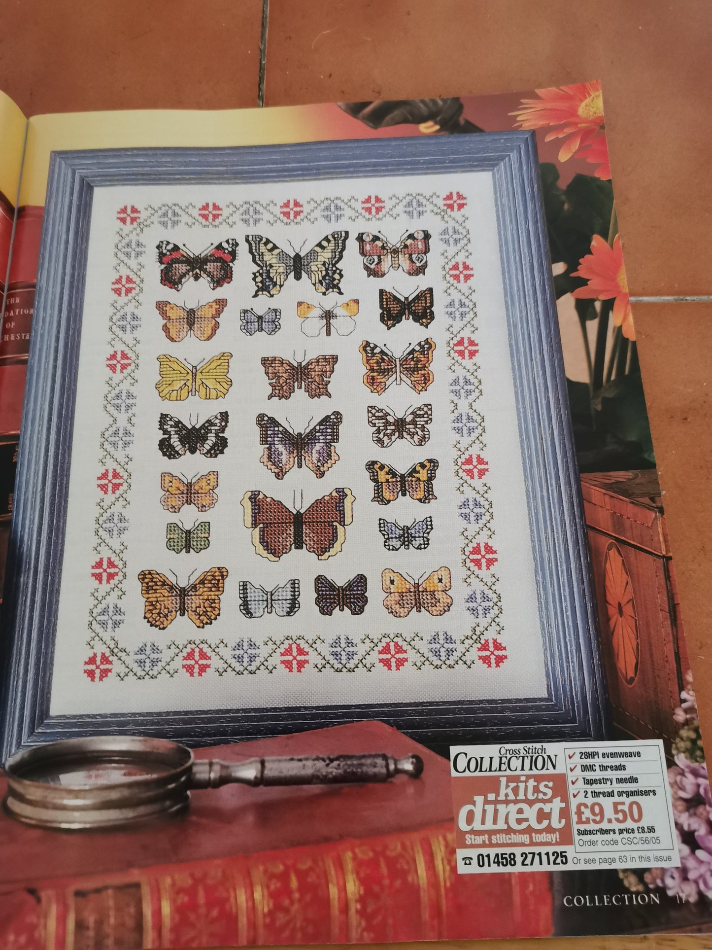 CROSS STITCH MAGAZINE INCLUDING P&P TO UK CODE 347