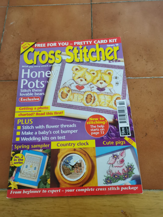 CROSS STITCH MAGAZINE INCLUDING P&P TO UK CODE 33