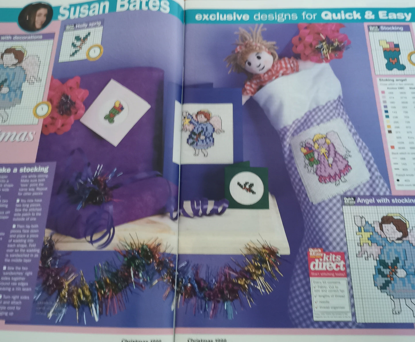 QUICK & EASY CROSS STITCH INCLUDING P&P TO UK SALE ON 2 ITMES PLUS ACROSS MY SHOP CODE 69