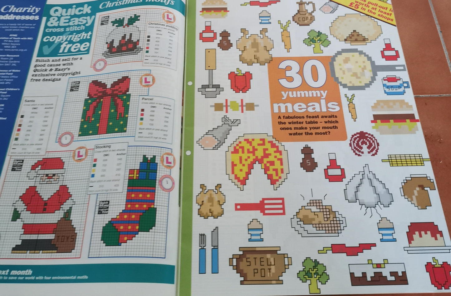 QUICK & EASY CROSS STITCH INCLUDING P&P TO UK SALE ON 2 ITMES PLUS ACROSS MY SHOP CODE 69