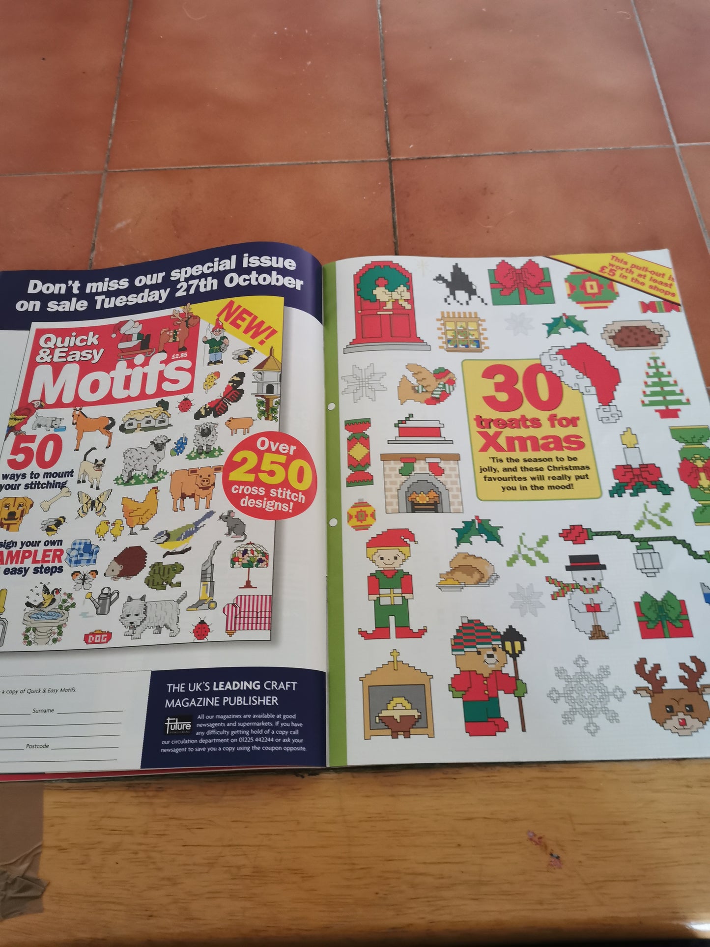 CROSS STITCH MAGAZINE INCLUDING P&P TO UK CODE 68